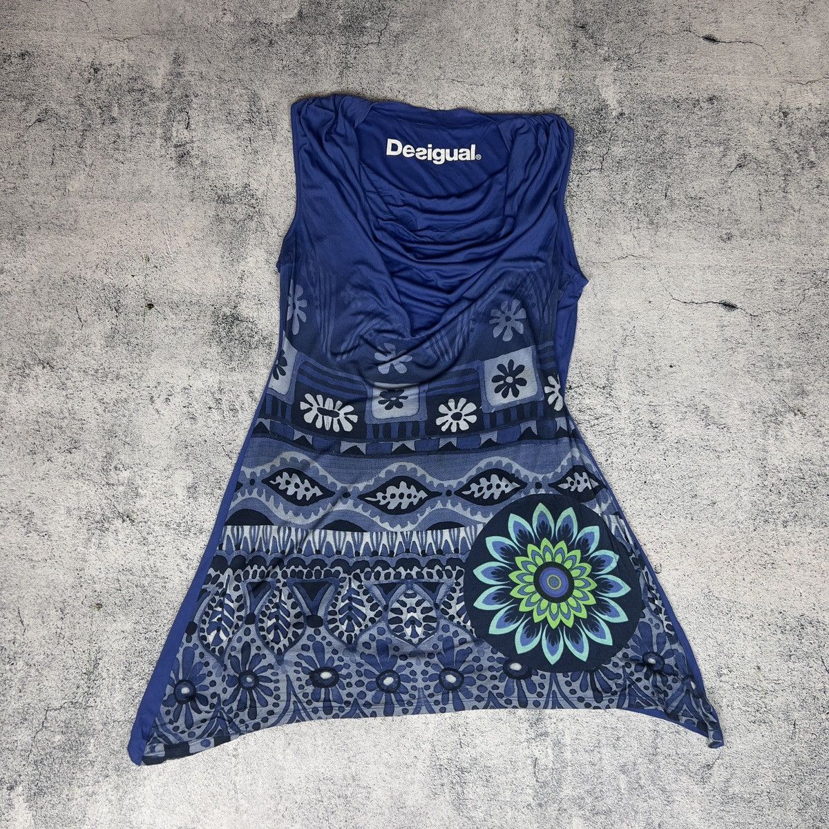 Desigual Desigual Dress Women's Size XL Multicolor Sleeveless Size XL / US 12-14 / IT 48-50 - 1 Thumbnail