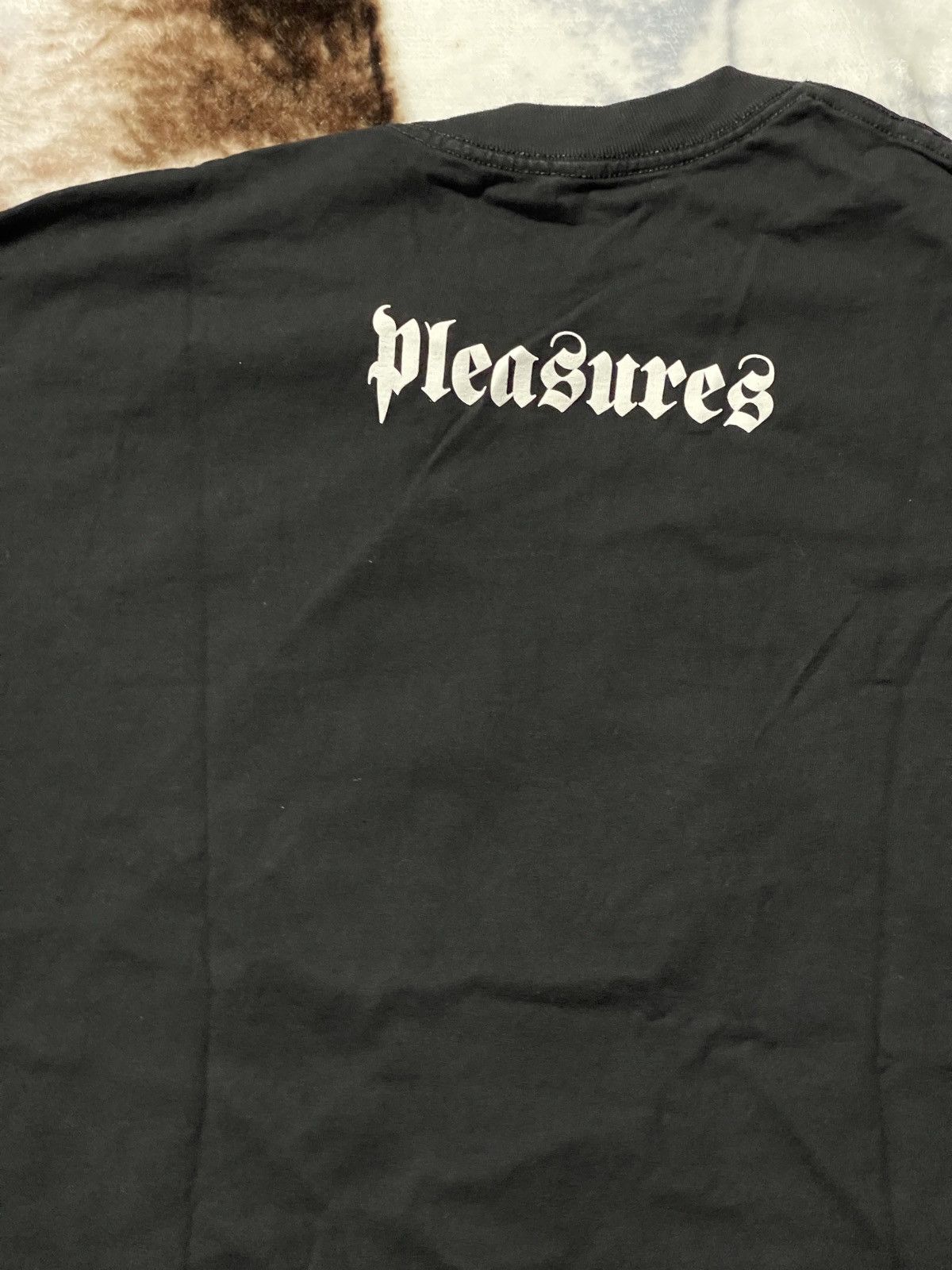 Marilyn Manson × Pleasures Pleasures Marilyn Manson Pentagram Goth Streetwear Band Tee Size US L / EU 52-54 / 3 - 3 Thumbnail