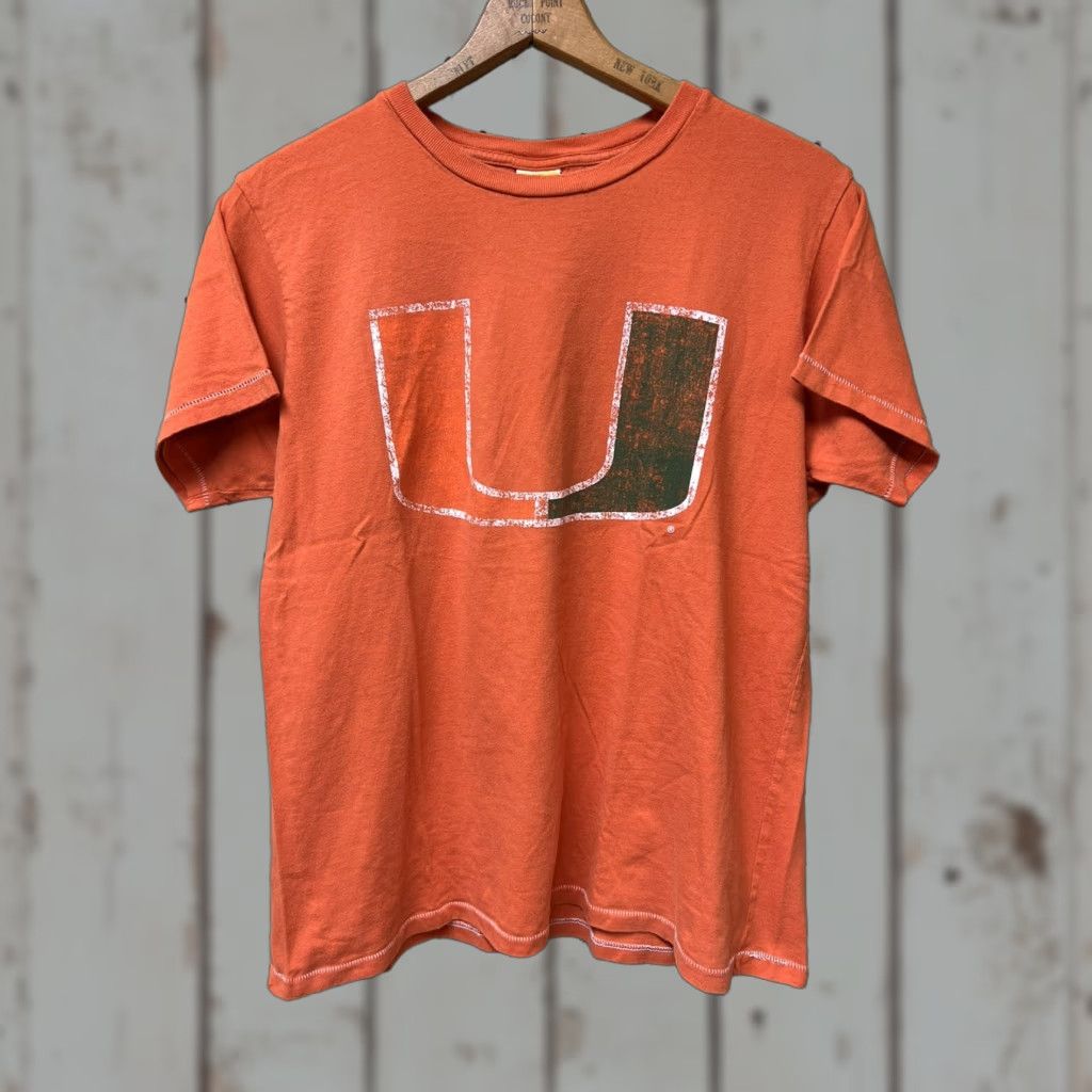 Etro Single League Classic Tee Florida Gators Mens XL Orange Cotton Crew Neck Short Sleeve Retro Shirt Size US XL / EU 56 / 4 - 1 Thumbnail