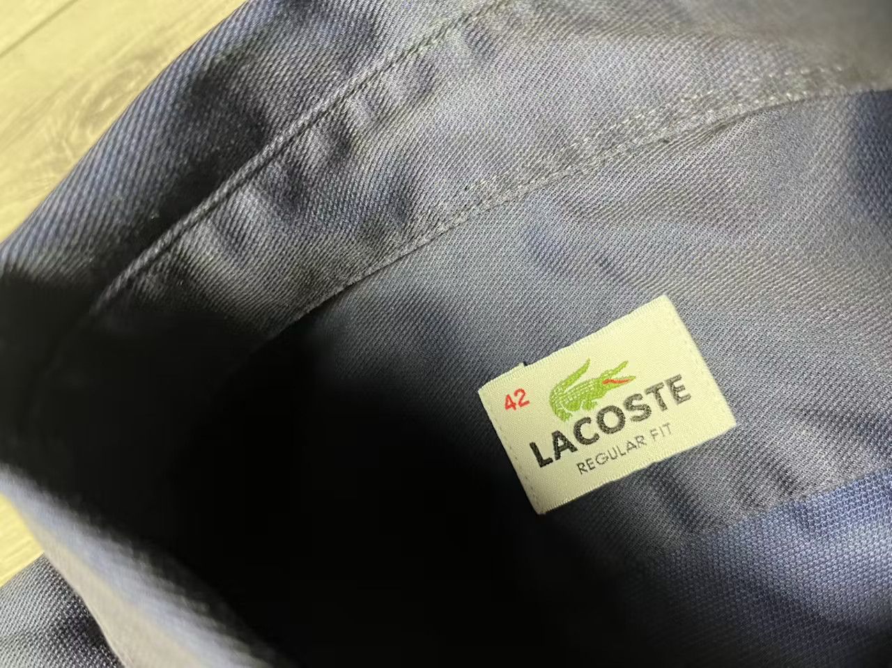 Lacoste Lacoste shirt long sleeve casual size Large Size US L / EU 52-54 / 3 - 4 Thumbnail