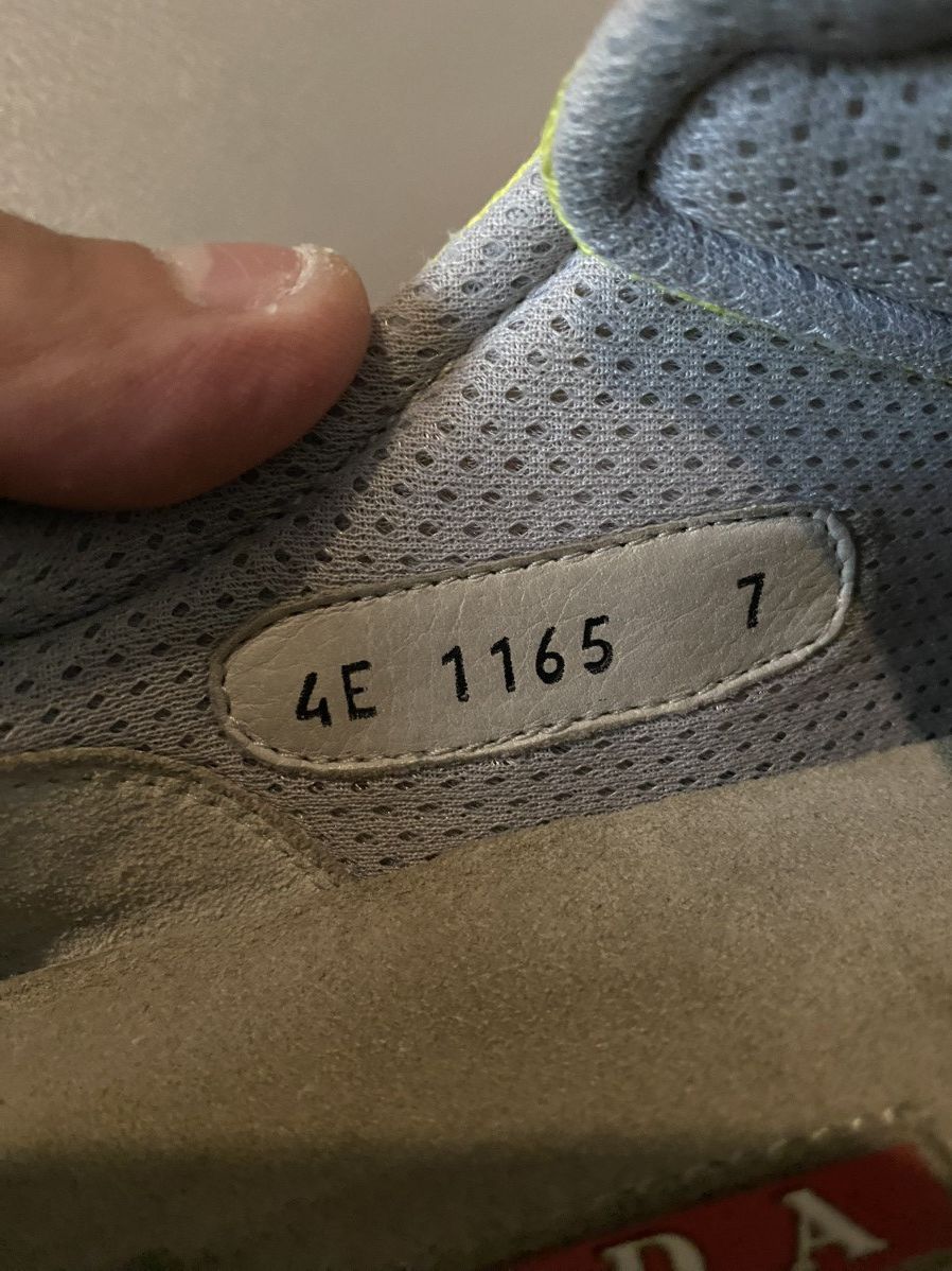 Prada Vintage prada montecarlo sneakers Size US 7 / EU 40 - 11 Thumbnail
