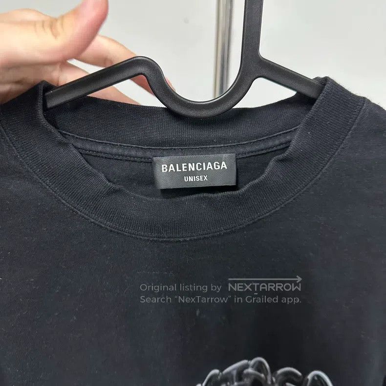Balenciaga Balenciaga Slime Logo Letter T-Shirt Size US M / EU 48-50 / 2 - 3 Thumbnail