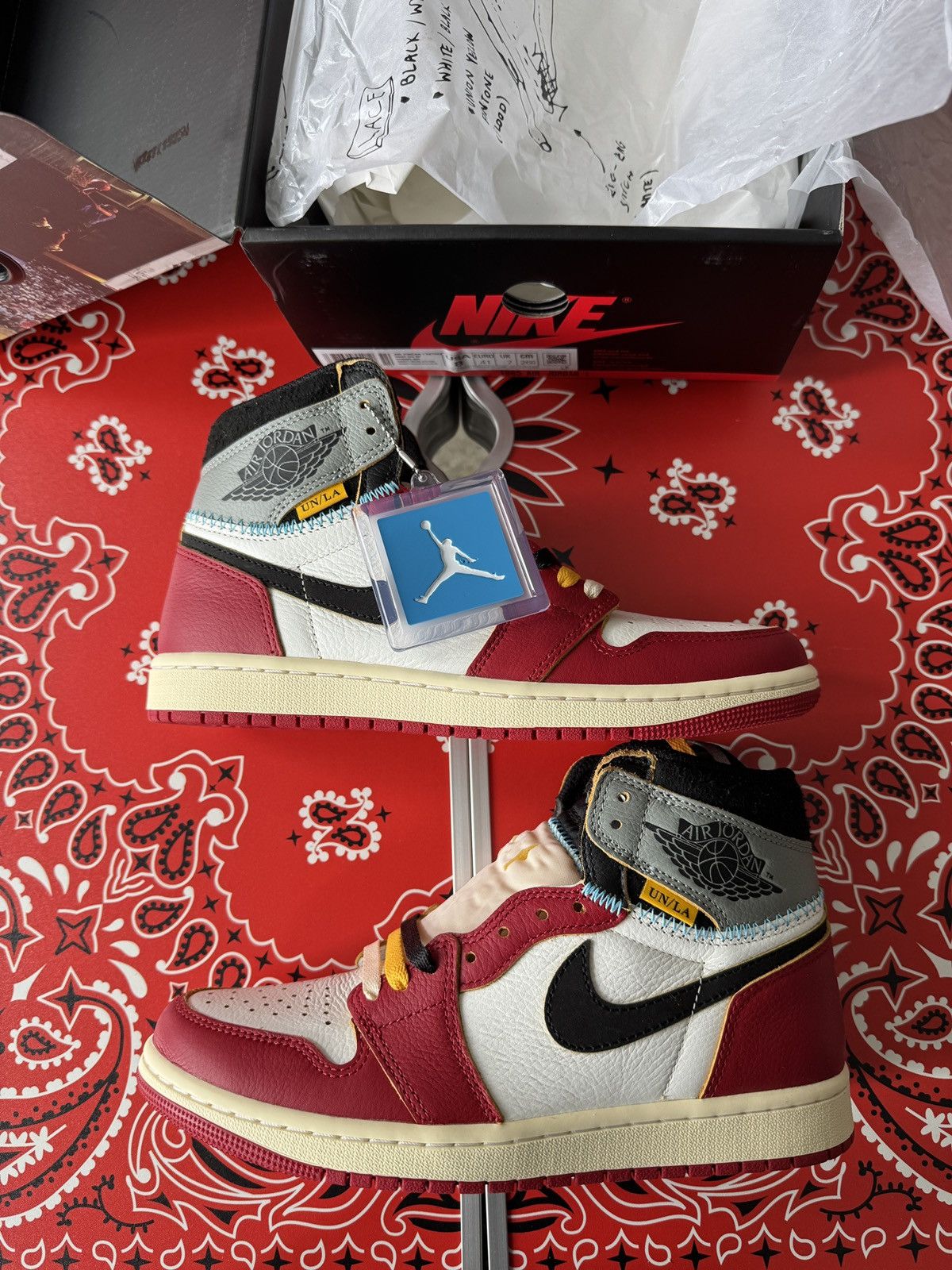 Jordan Brand × Nike × Union LA Union Jordan 1 Size US 8 / EU 41 - 1 Thumbnail
