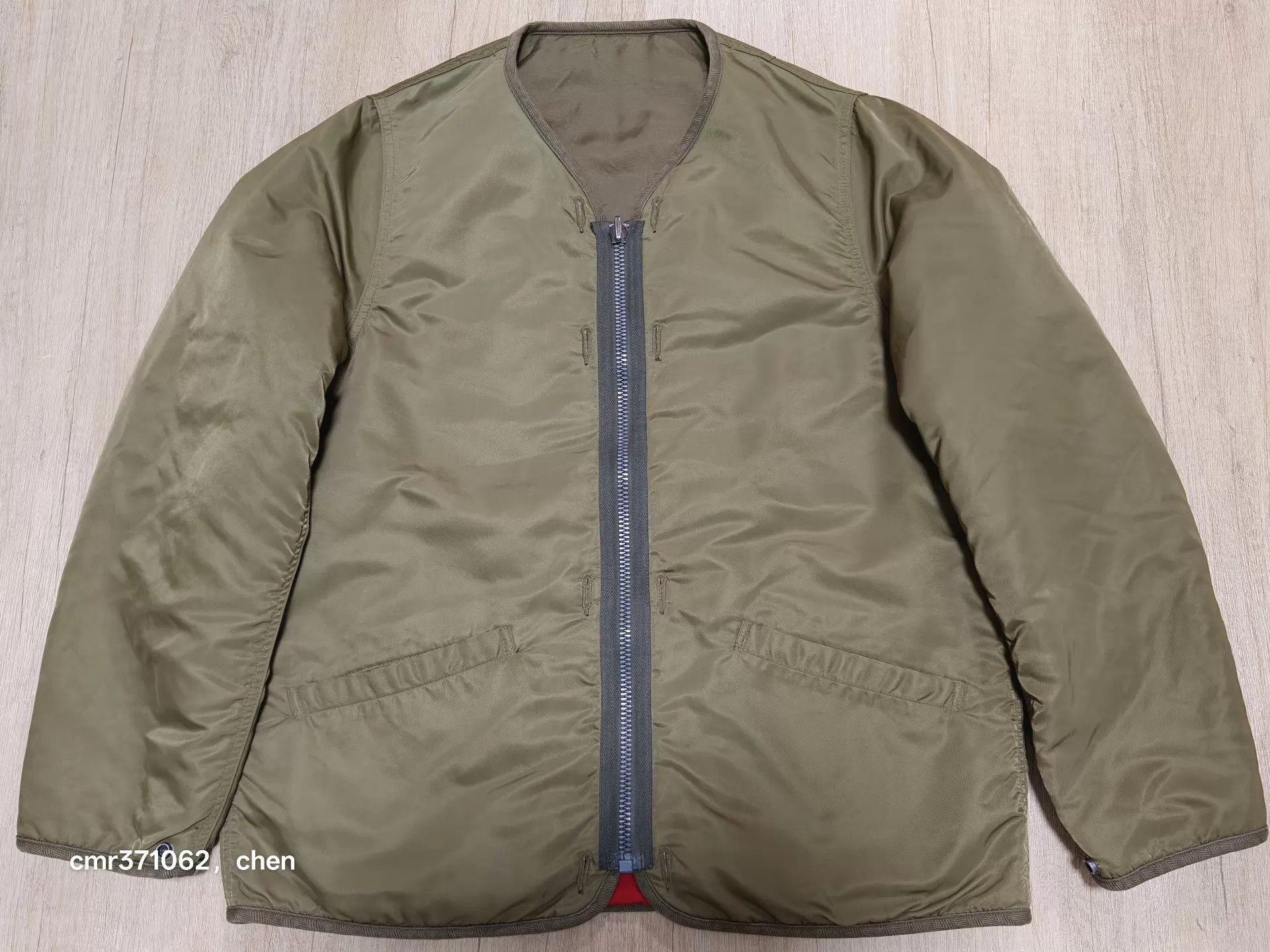 Visvim visvim 19ss iris liner jkt khaki2 size 2 Size US M / EU 48-50 / 2 - 5 Thumbnail