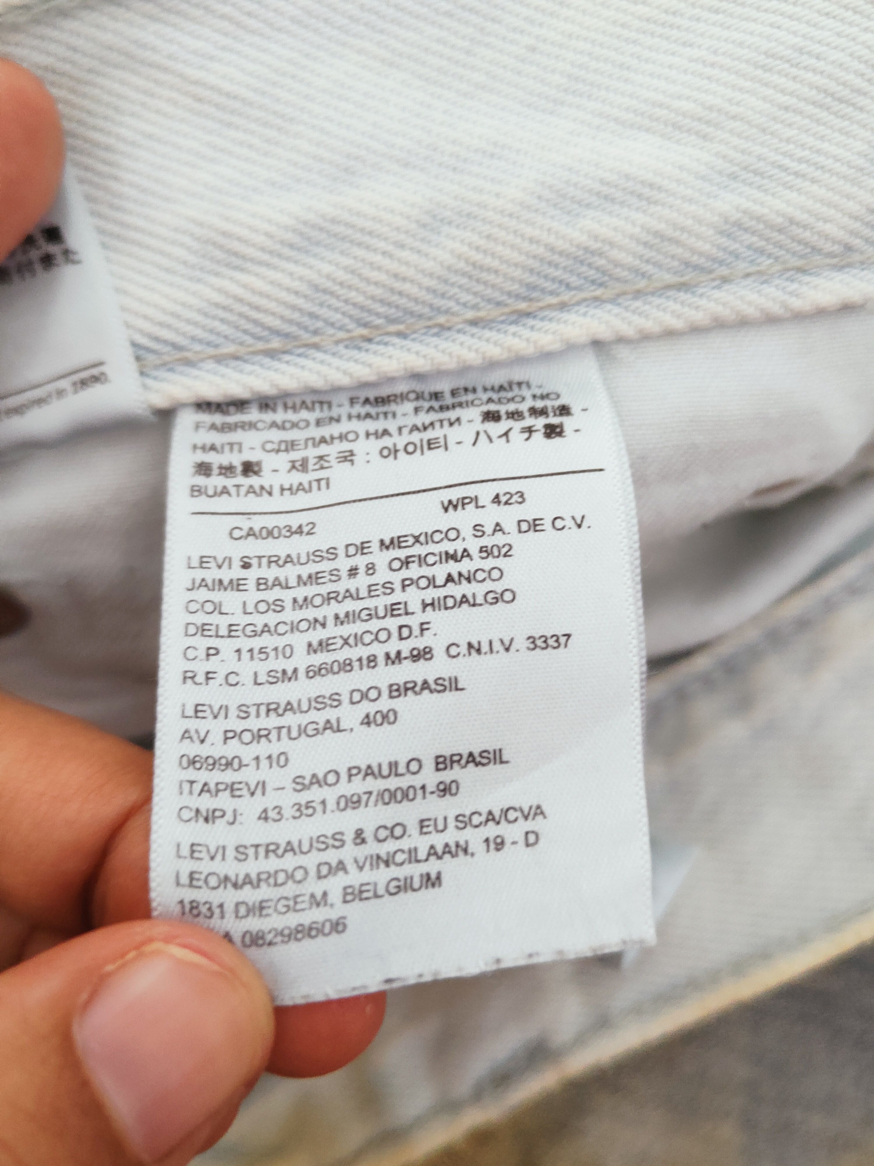 Levi's Levi's Blue Faded Distressed Ripped Jeans #W783 Size US 32 / EU 48 - 19 Thumbnail
