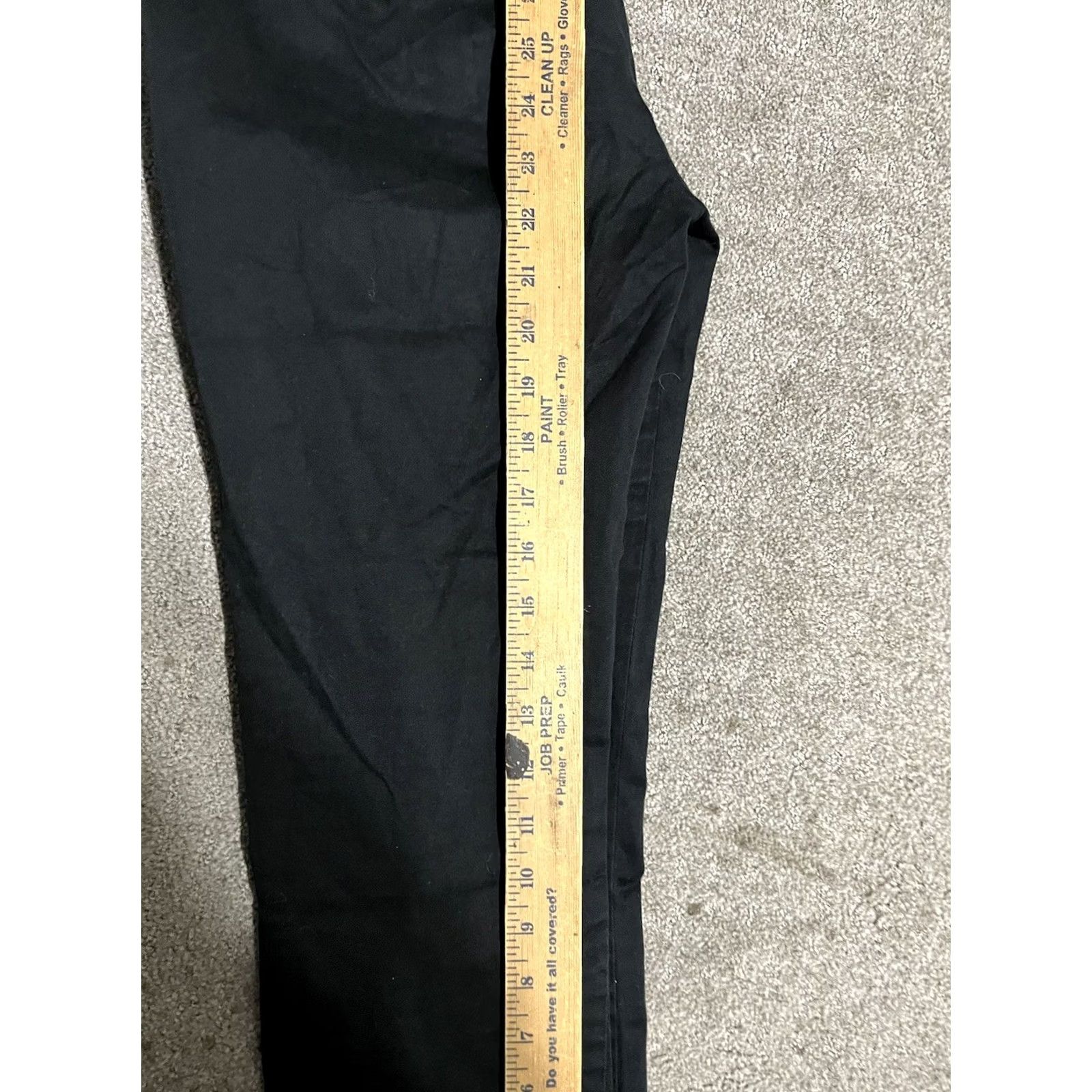 Zara Zara Pants Womens 4 Black Dress Basic Straight Leg Business Oxford Formal Size 27" / US 4 / IT 40 - 6 Thumbnail