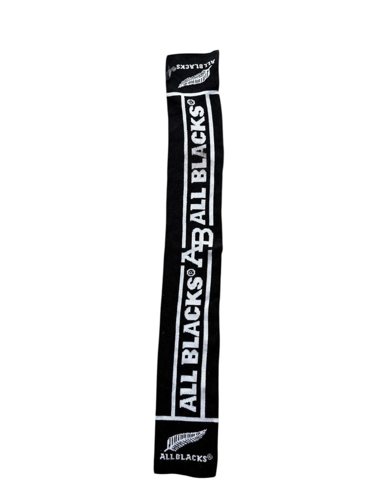 All Blacks All black jacquard scarf Size ONE SIZE - 2 Thumbnail