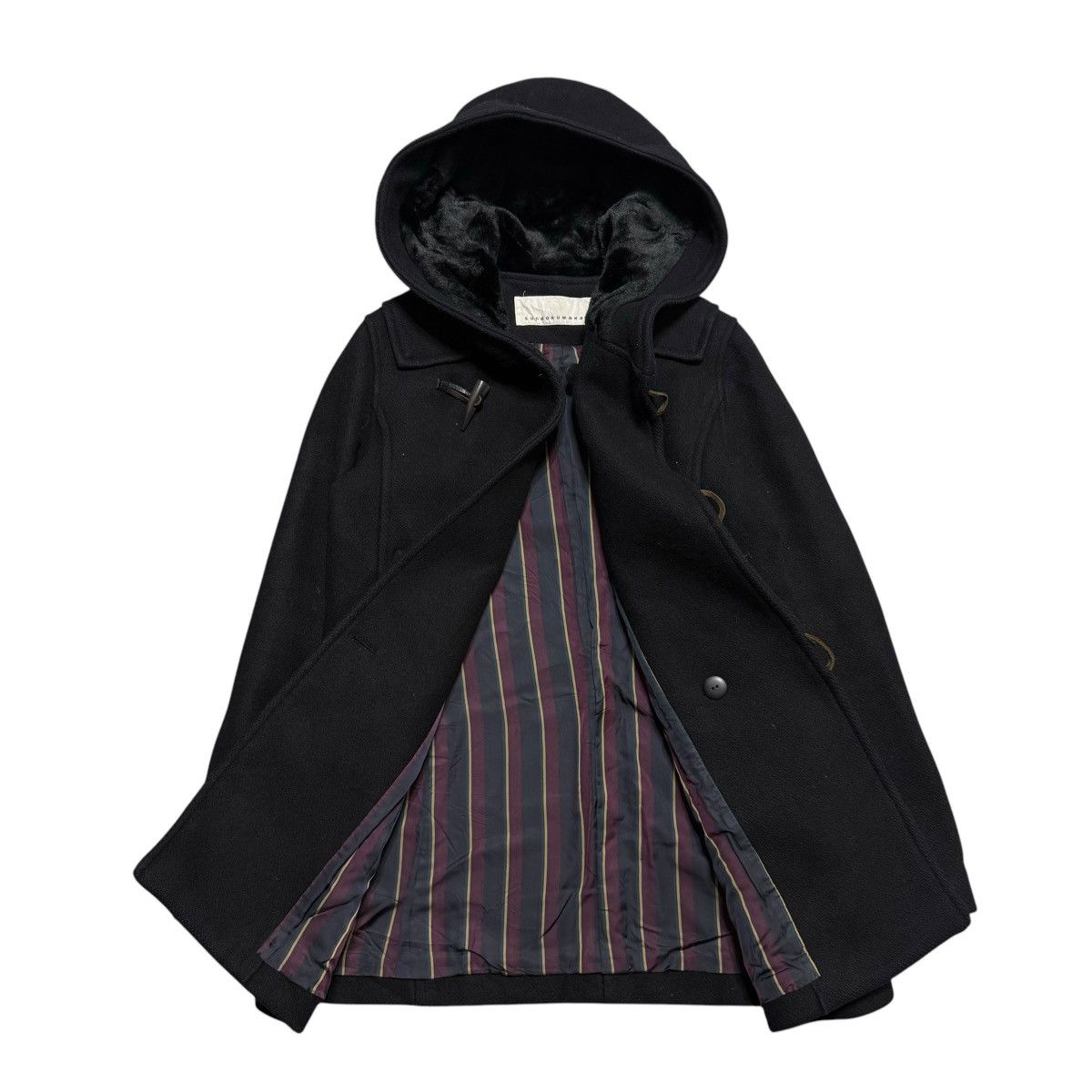 Sunao Kuwahara Sunao Kuwahara Hooded Duffle Coat Size M / US 6-8 / IT 42-44 - 5 Thumbnail