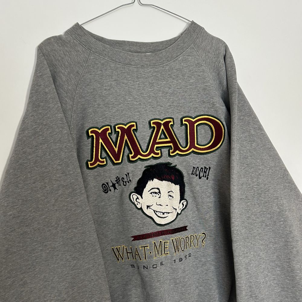 Vintage Vintage MAD TV Magazine Crew Neck Sweatshirt Size US XL / EU 56 / 4 - 1 Thumbnail