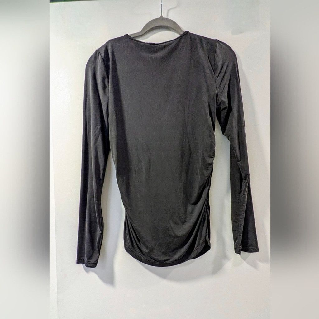 Jonathan Simkhai Jonathan Simkhai Black Adjustable Cut Out Long Sleeve Top Size M / US 6-8 / IT 42-44 - 7 Thumbnail