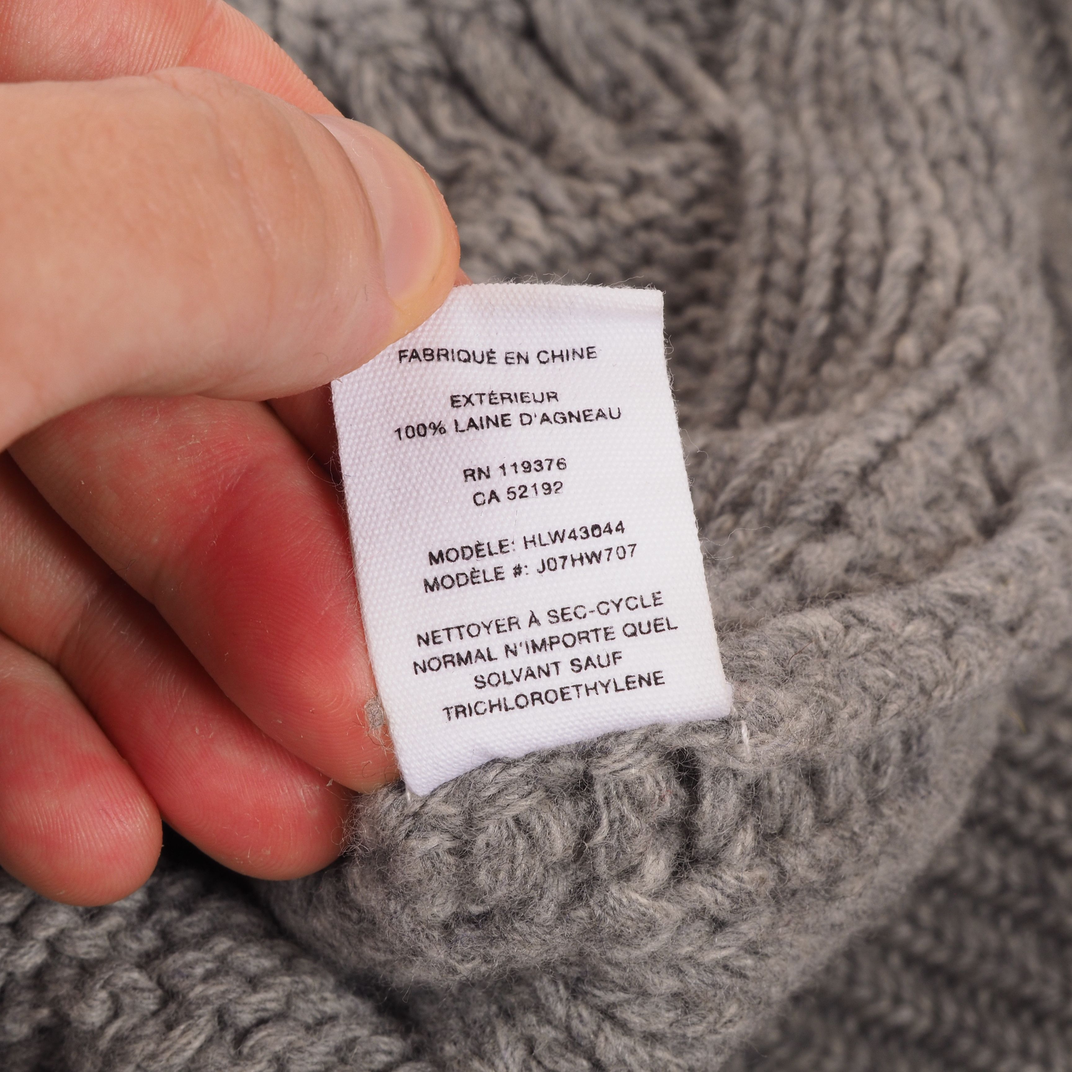 Helmut Lang Helmut Lang Vintage Cable Knit Wool Sweater Gray Size XS / US 0-2 / IT 36-38 - 6 Thumbnail