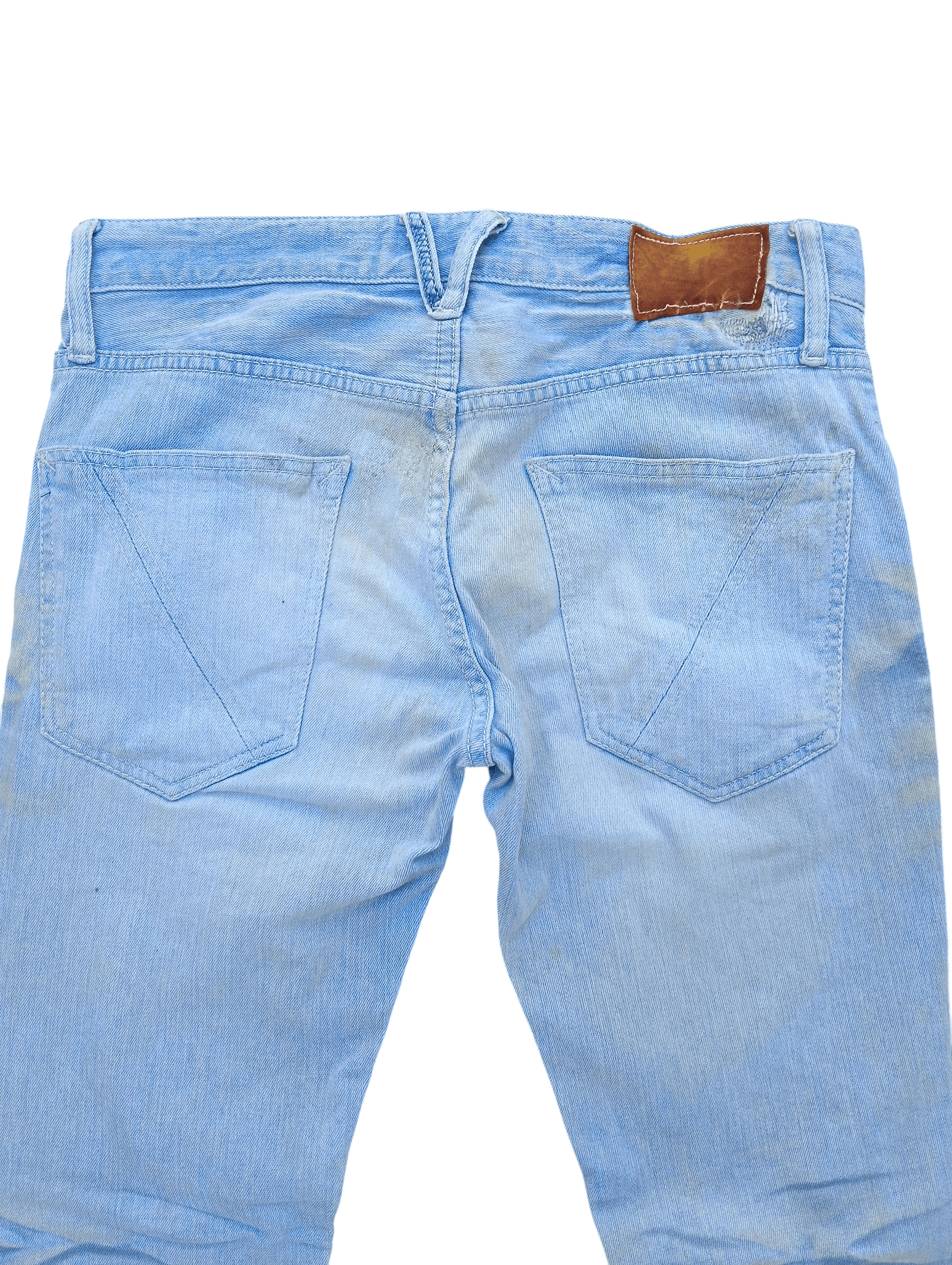 Vanquish Skinny Japanese Brand Vanquish Whiskers Faded Jeans E249 Size US 30 / EU 46 - 11 Thumbnail