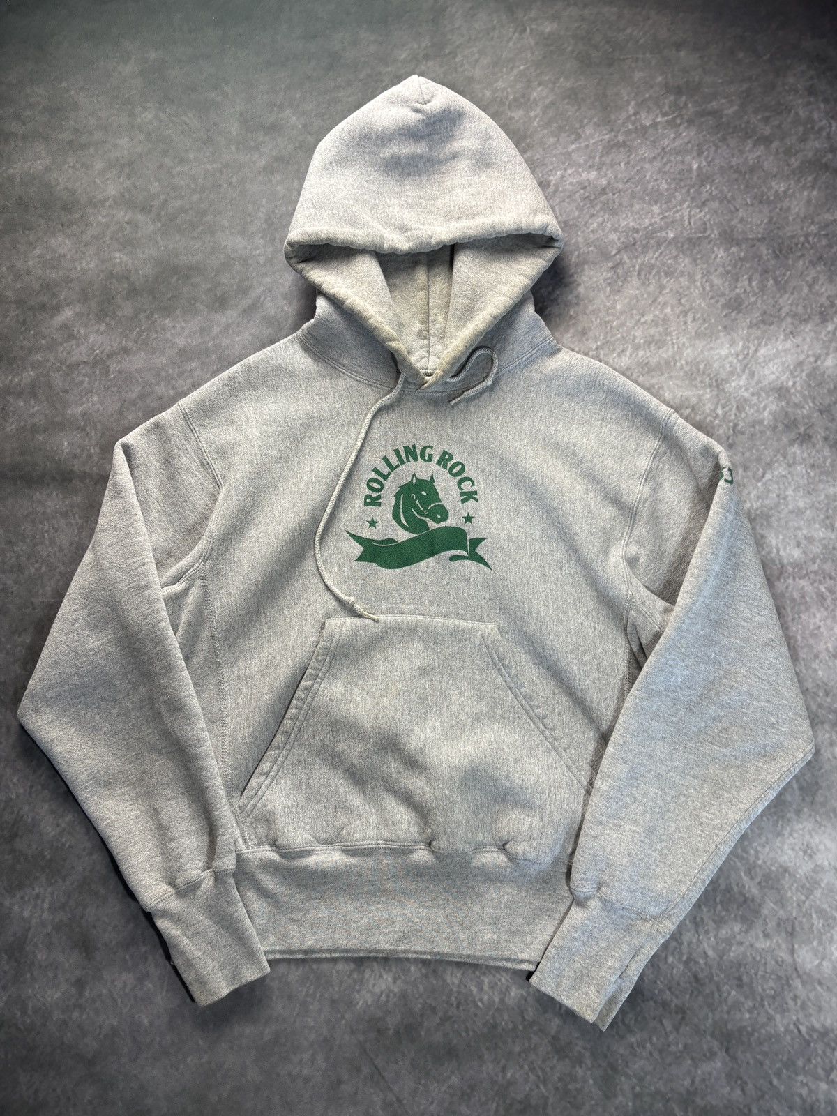 Lee Rolling Rock Beer 1990s Vintage Hoodie Pullover Heavy Boxy M Size US M / EU 48-50 / 2 - 13 Thumbnail