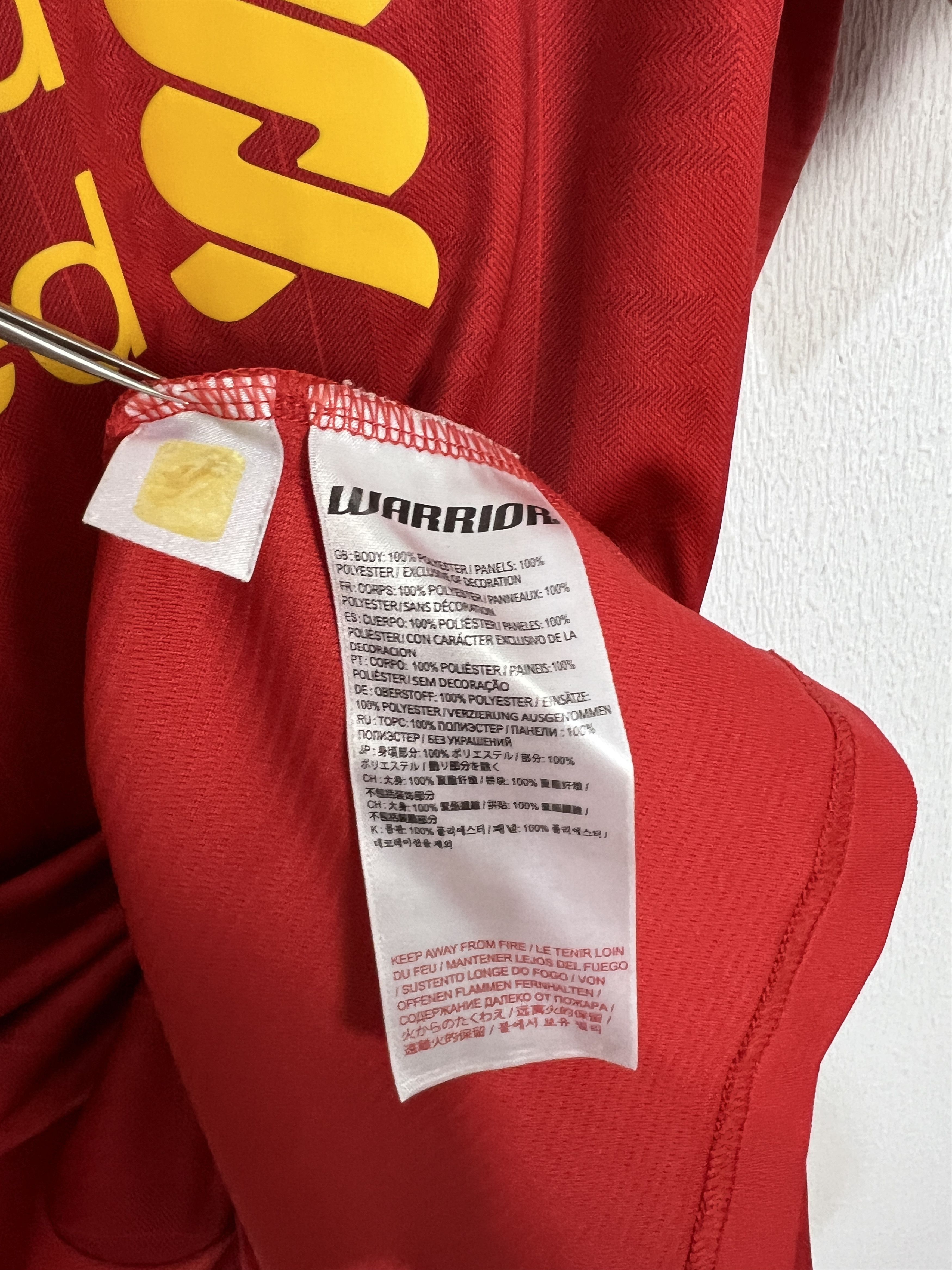 Warrior Liverpool football shirt 2013 Soccer Warrior Jersey Trikot Size US XL / EU 56 / 4 - 8 Thumbnail
