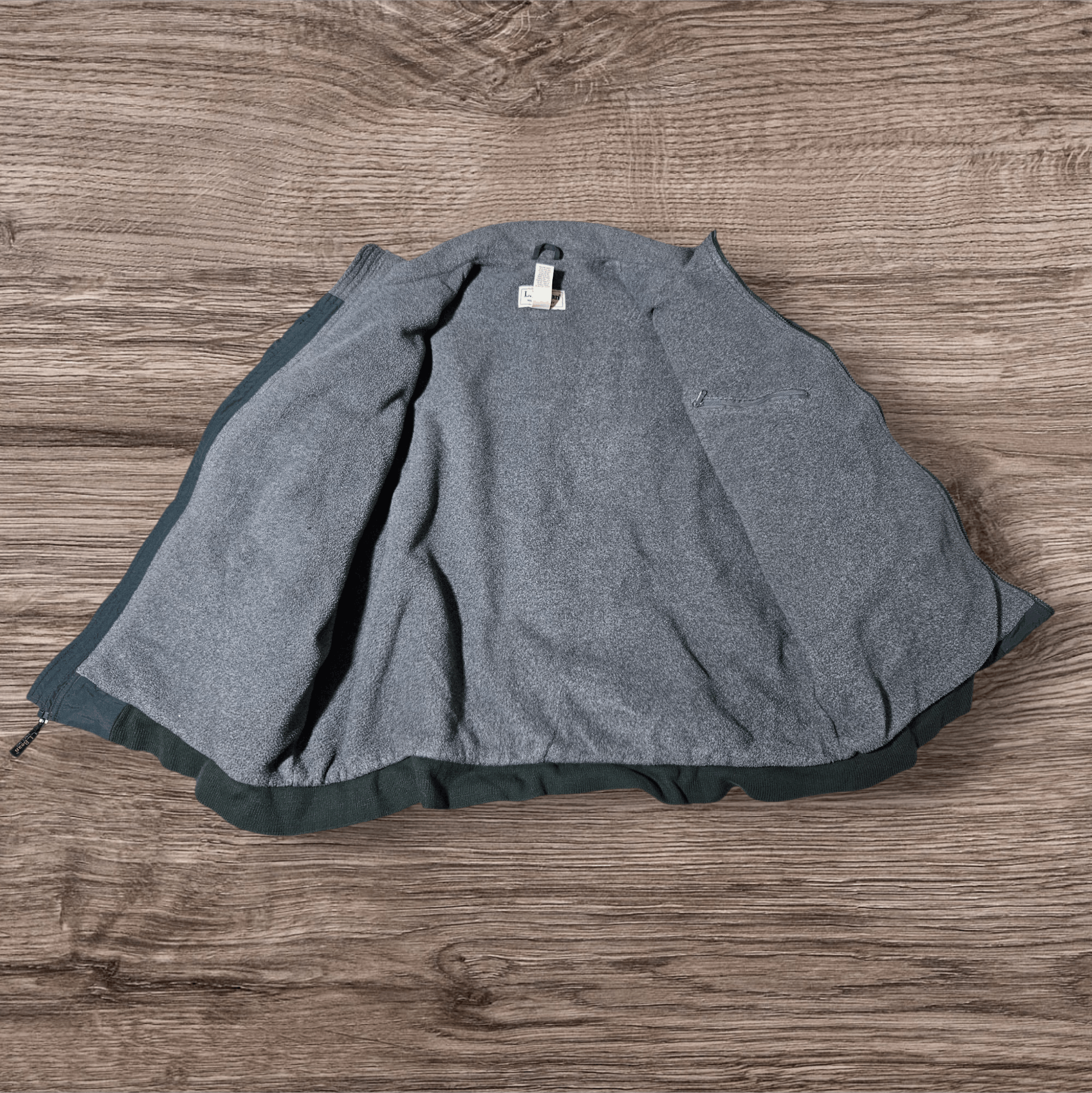 L.L. Bean Vtg LL Bean Warm Up Bomber Jacket Fleece Lined Mens Tall LRG Size US L / EU 52-54 / 3 - 3 Thumbnail