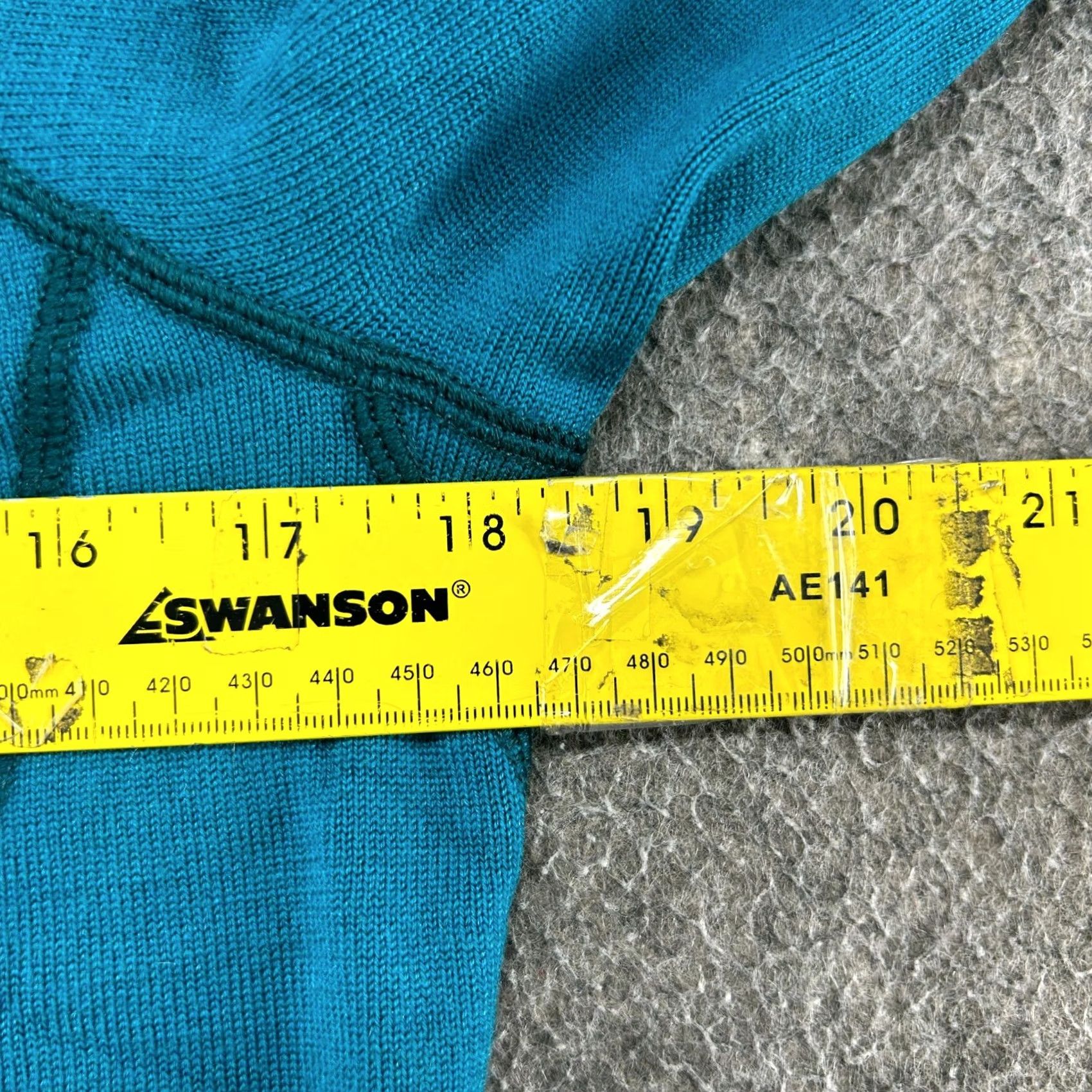 Smartwool SmartWool Sweater Womens M Blue Merino Wool 1/4 Zip Pullover Long Sleeve Ribbed Crew Neck All Seasons 90s Womens Pullover M Blue Size M / US 6-8 / IT 42-44 - 7 Thumbnail