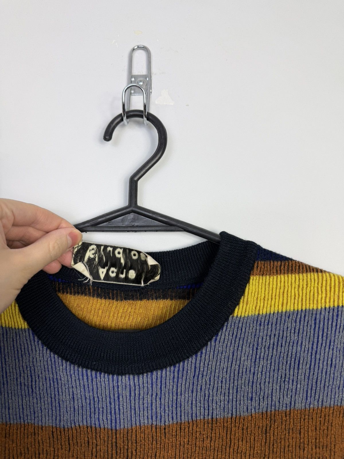 Acne Studios Beautiful Women's Sweater by Acne Studios with Large Stripes Size S / US 4 / IT 40 - 5 Thumbnail