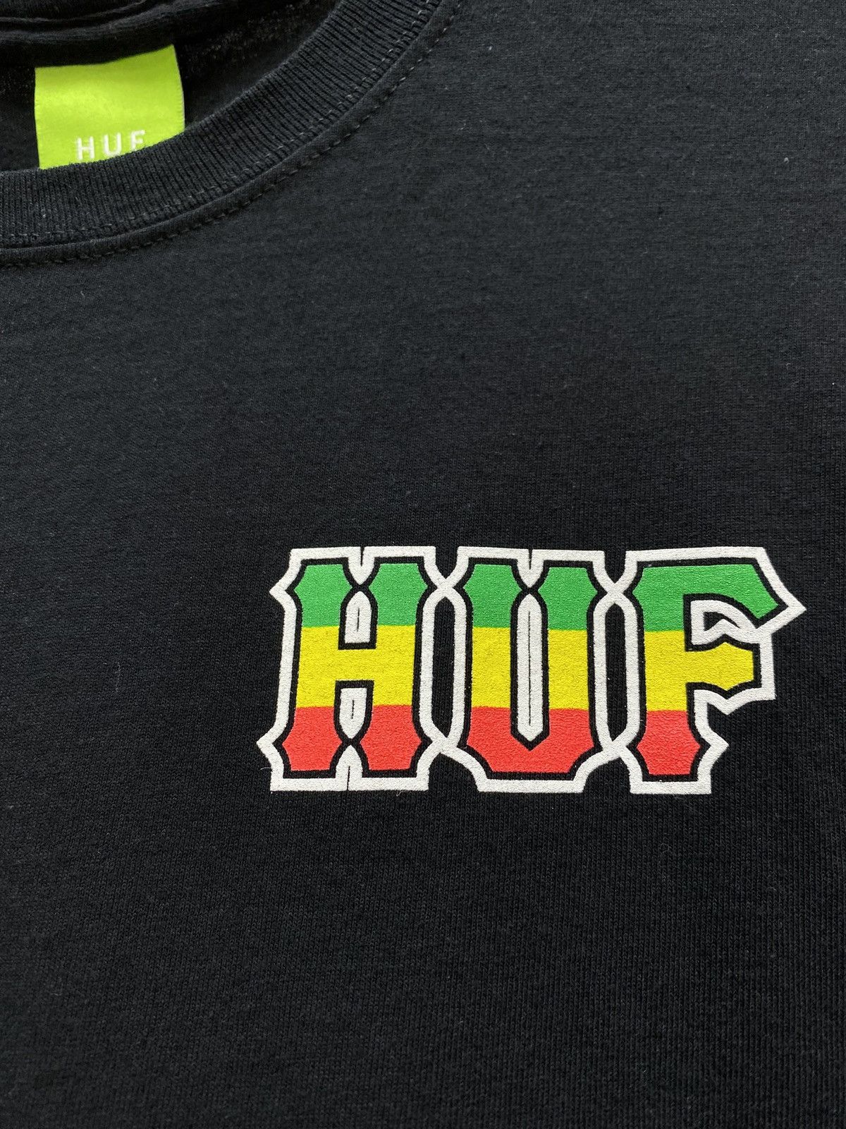 Huf Huf 20 Years Worldwide Streetwear Big Logo T shirt Size US L / EU 52-54 / 3 - 10 Thumbnail