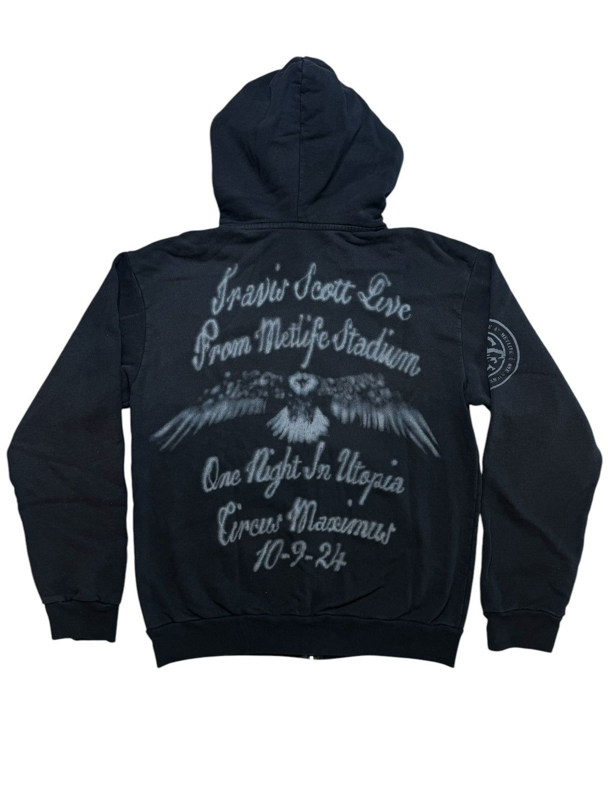 Travis Scott Travis Scott Met Life Zip-Up SIZE SMALL Size US S / EU 44-46 / 1 - 2 Thumbnail