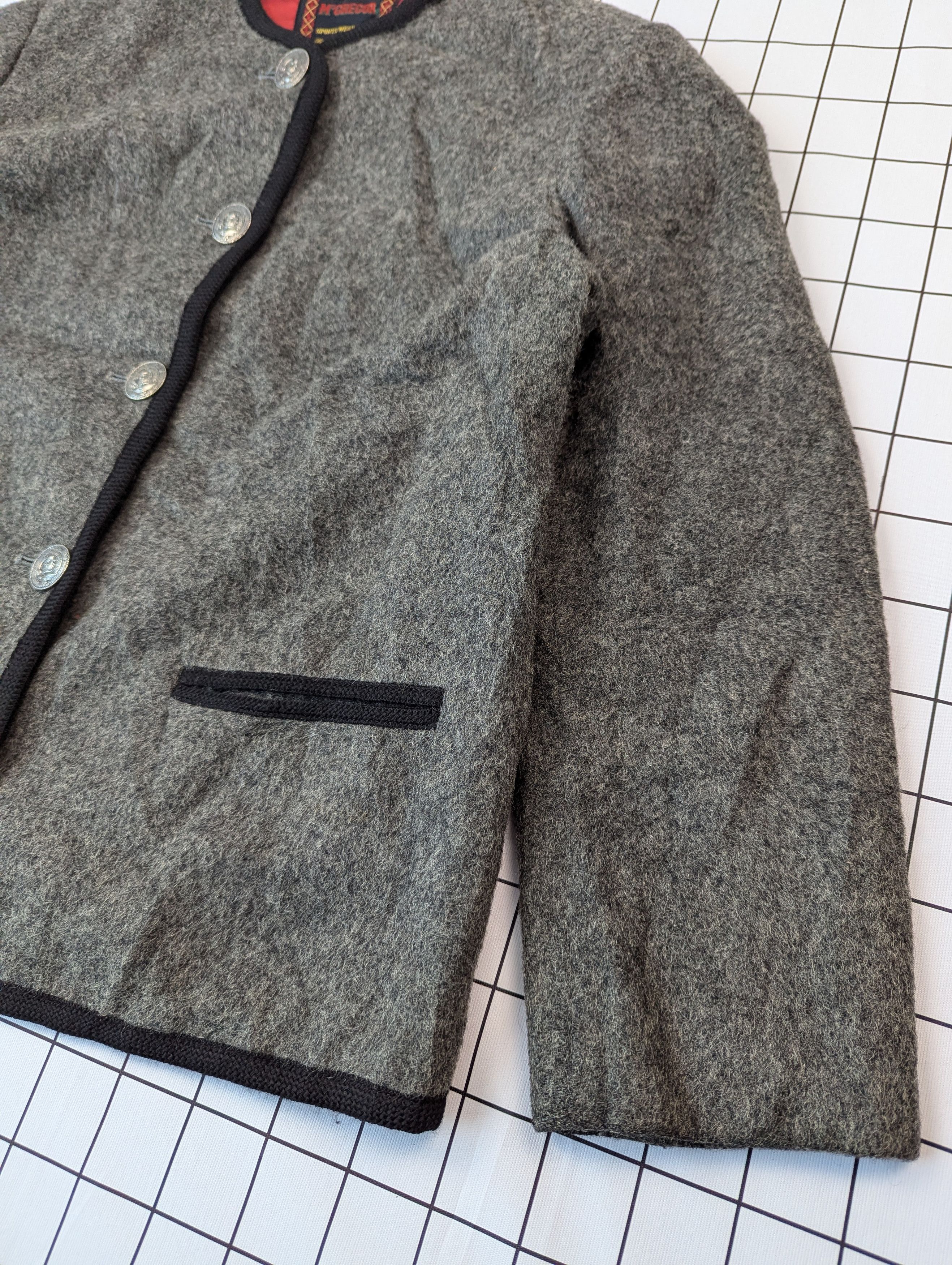 Japanese Brand × McGregor × Vintage Vintage Mc Gregor Wool Button Ups Jacket Size L / US 10 / IT 46 - 3 Thumbnail