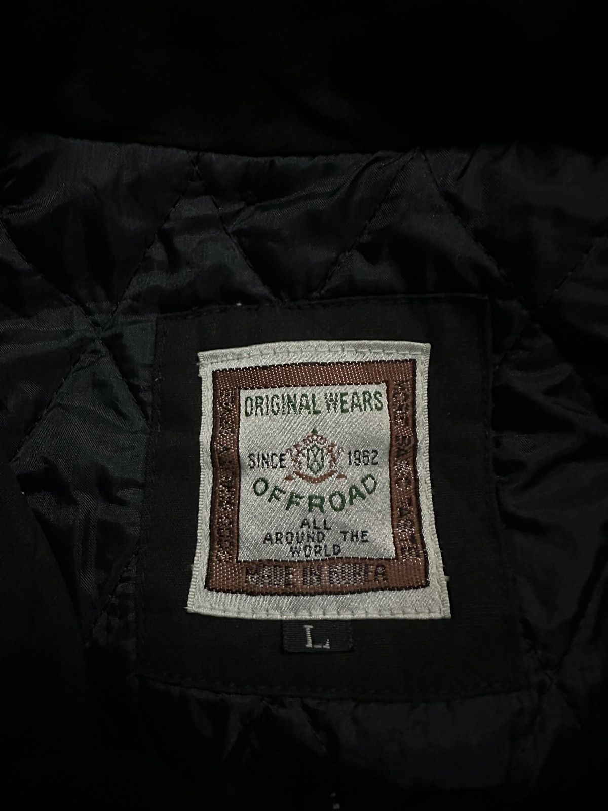 Japanese Brand Offroad f1 racing team track bomber jacket Size US L / EU 52-54 / 3 - 8 Thumbnail