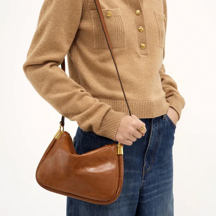 Chloe o1loc1c11025 Size: OS / Paraty Mini Crossbody Bag Clay Brown Size ONE SIZE - 2 Thumbnail