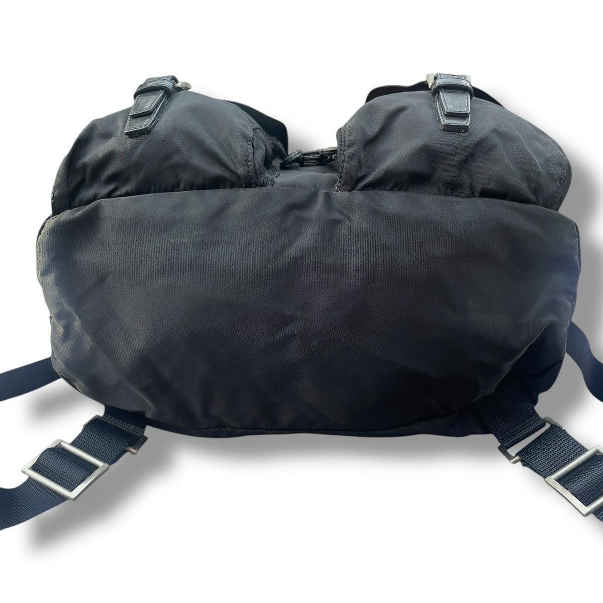 Prada Prada Re-Nylon Vintage 1978 Triangle Logo Rucksack Backpack Size ONE SIZE - 7 Thumbnail