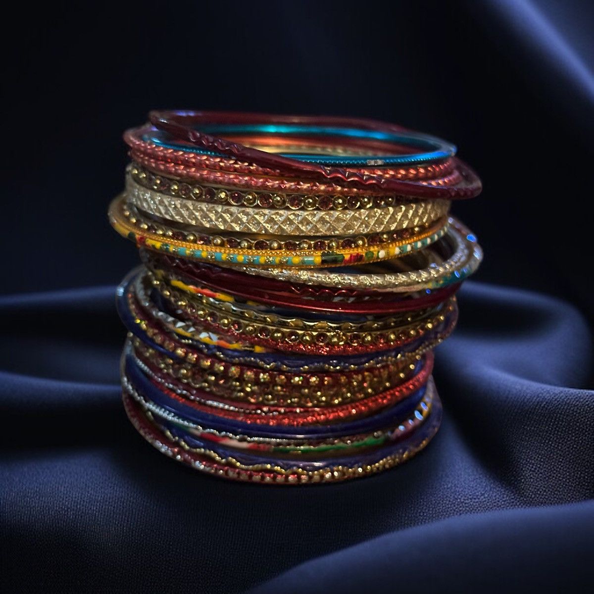 Other Assorted colorful bangle bracelets Size ONE SIZE - 1 Thumbnail