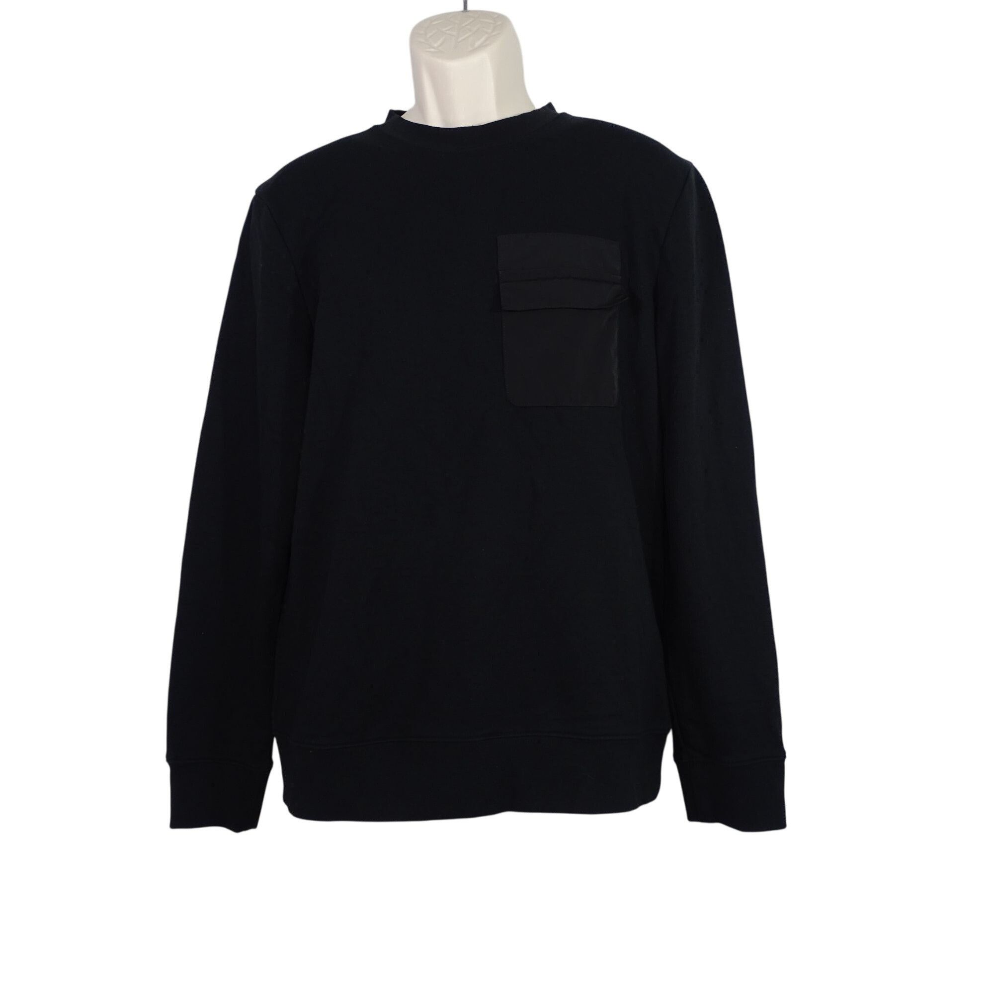 H&M H&M Black Long Sleeve Pullover Crewneck Sweatshirt Size M Size US M / EU 48-50 / 2 - 4 Thumbnail