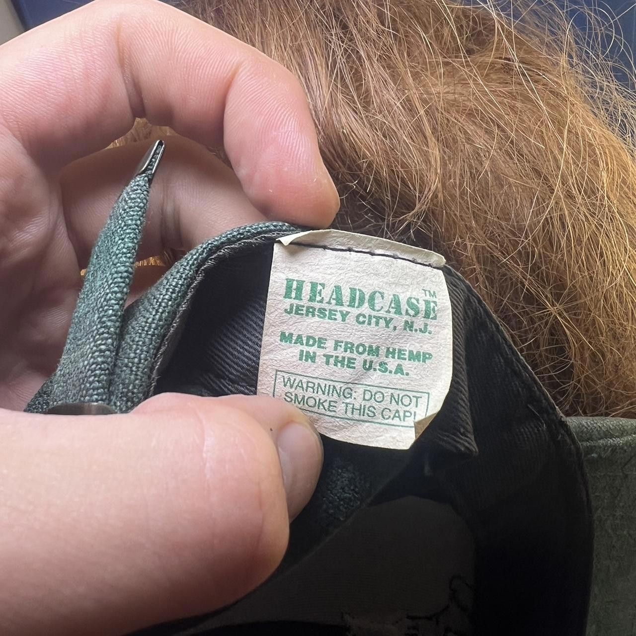 Designer Eco-Friendly Hemp Cap with Unique Graphic Design Size ONE SIZE - 5 Thumbnail