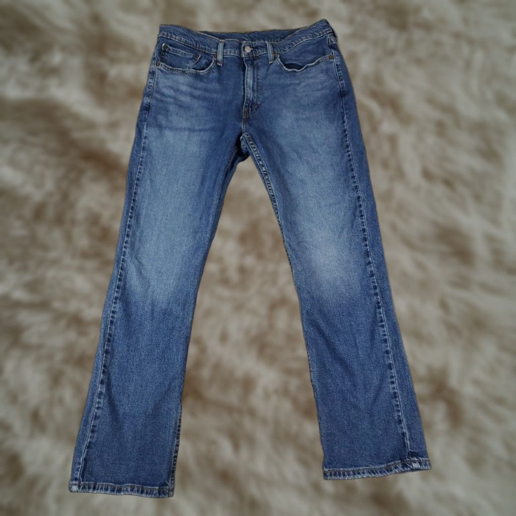Levi's Levis Mens Straight Leg 36x30 Extra Large XL Blue Casual Denim Jeans Pants Size US 36 / EU 52 - 1 Thumbnail