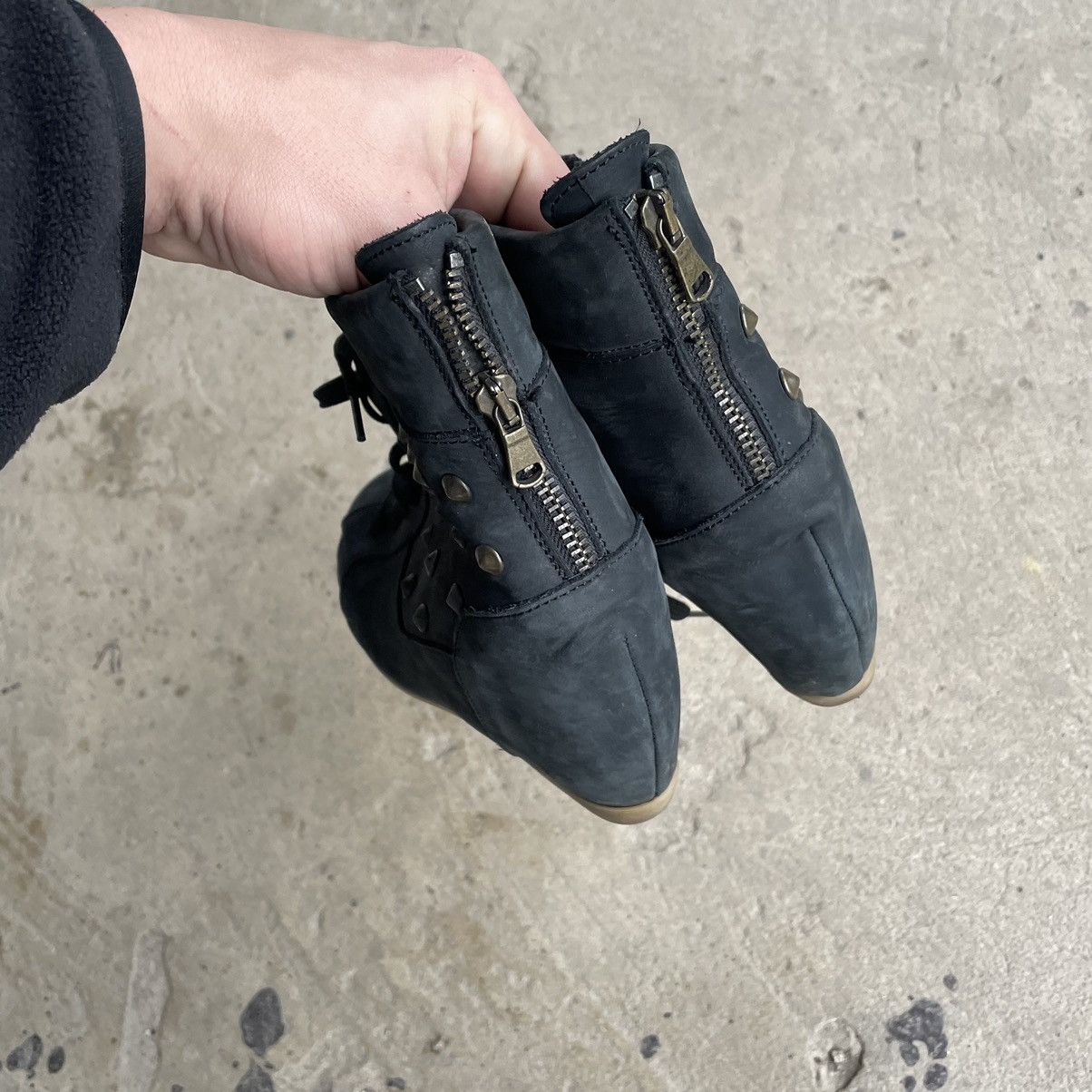 Vintage Isabel Marant Style Roberto Santi Sneakers Avant garde Y2K Size US 9 / IT 39 - 6 Thumbnail