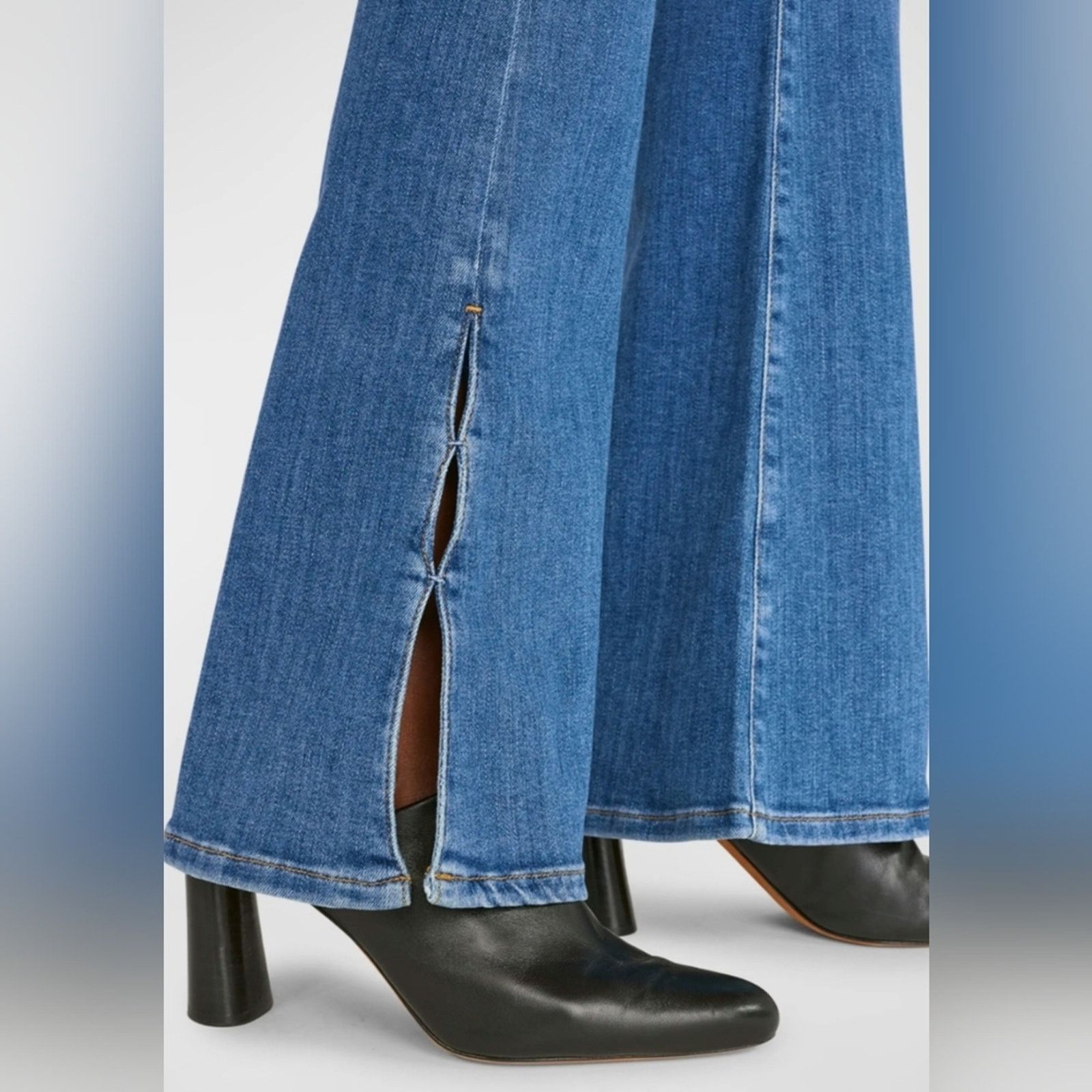 Frame FRAME LE HIGH FLARE JEANS SAMSON SIZE 24 BNWT Size 24" / US 00 / IT 34 - 5 Thumbnail