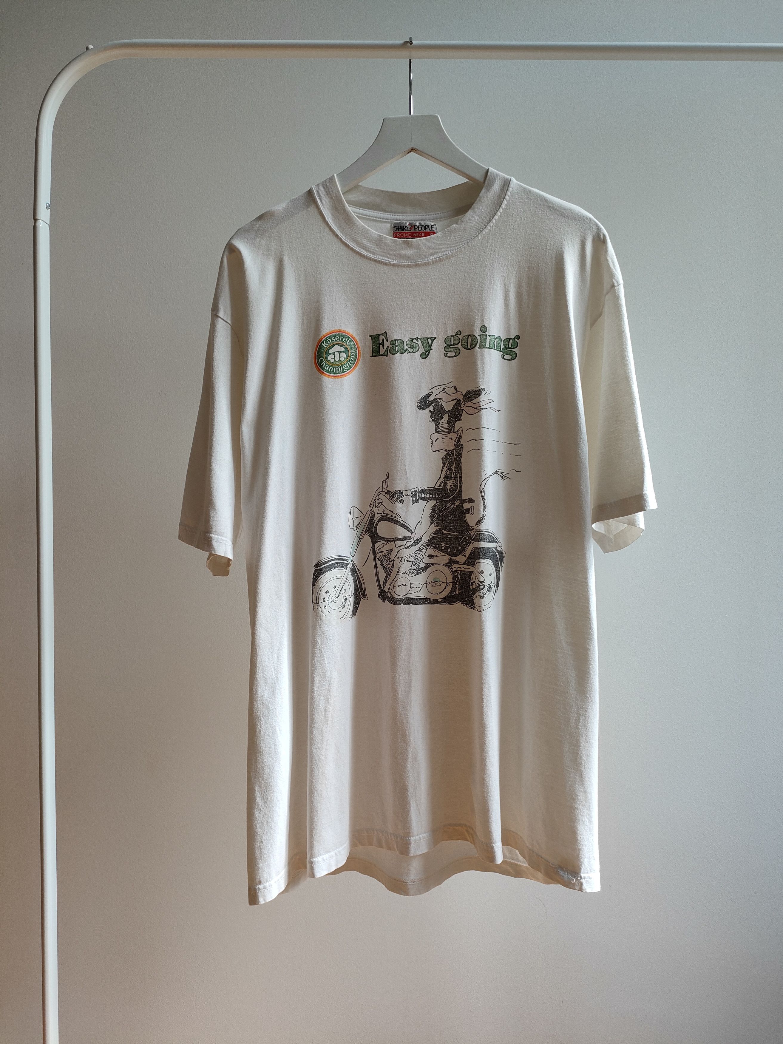 Vintage vtg 90s / 00s Easy Going tee Size US L / EU 52-54 / 3 - 1 Thumbnail