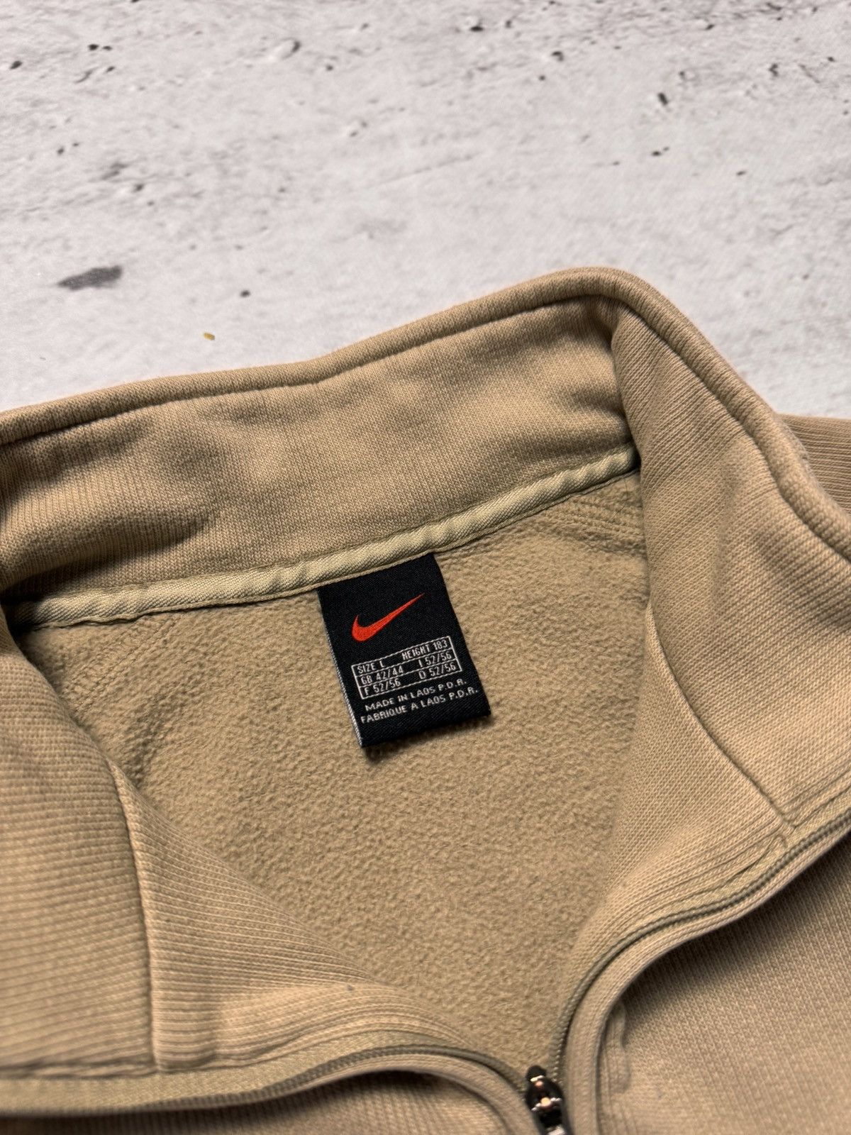 Nike × Vintage NIKE VINTAGE BASIC LOGO OVERSIZE BOXY 1/3 ZIP SWEATSHIRT Size US L / EU 52-54 / 3 - 4 Thumbnail