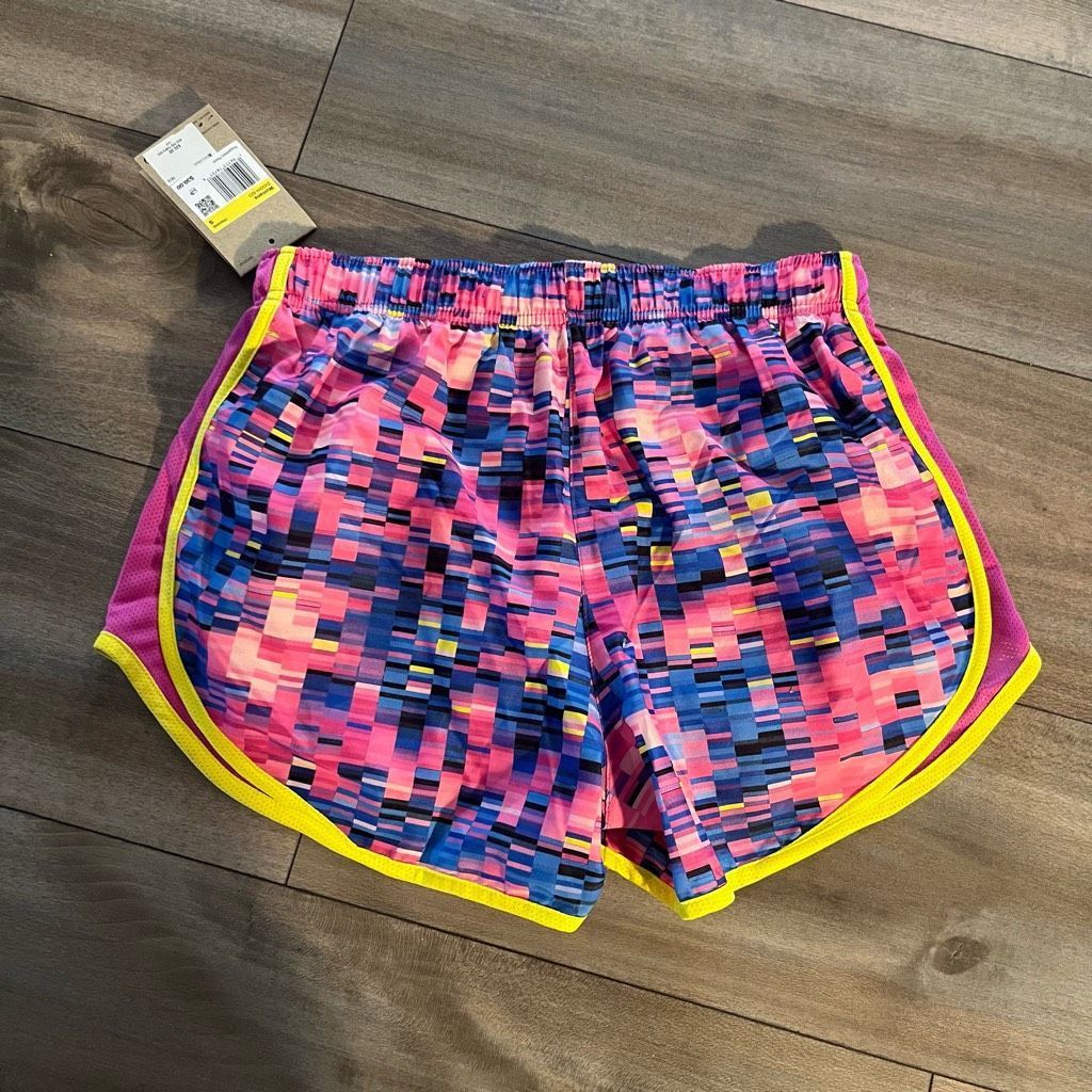 Nike Nike Pink Pattern Athletic Workout Shorts Women Small Bin B- Size 26" / US 2 / IT 38 - 5 Thumbnail