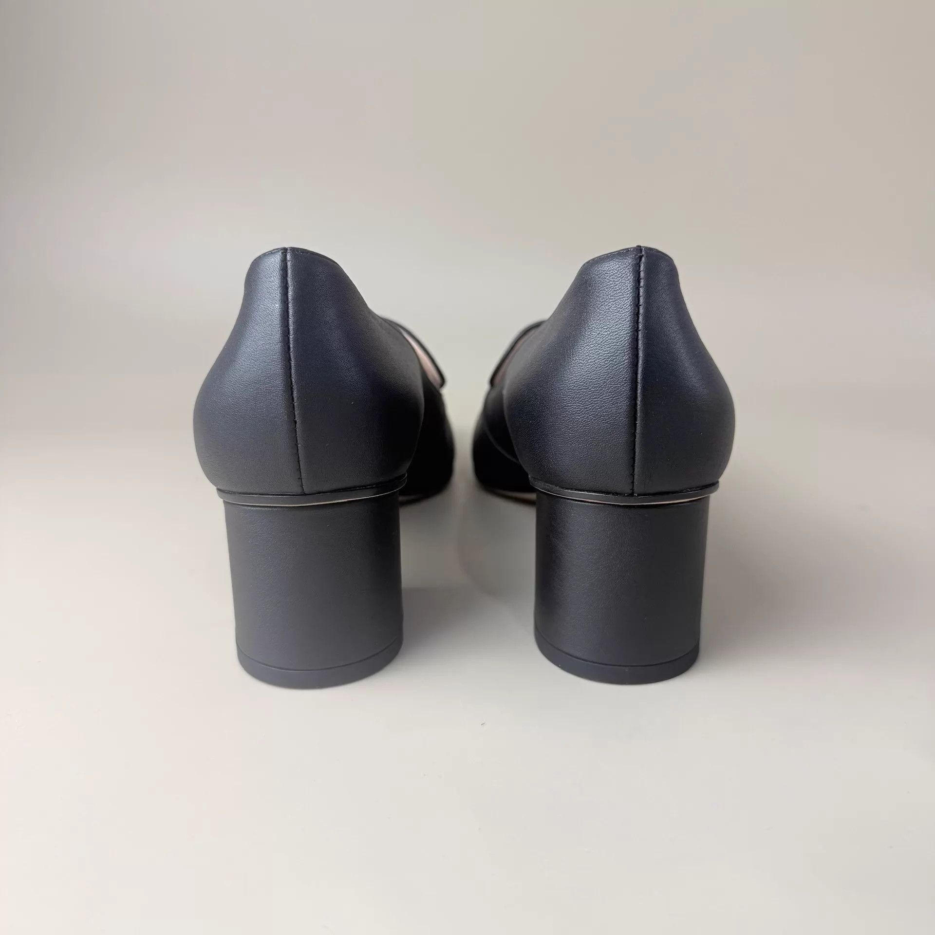 Gucci Gucci Horsebit Black & Yellow Low Heel Pumps 38 Women's Size US 7.5 / IT 37.5 - 3 Thumbnail