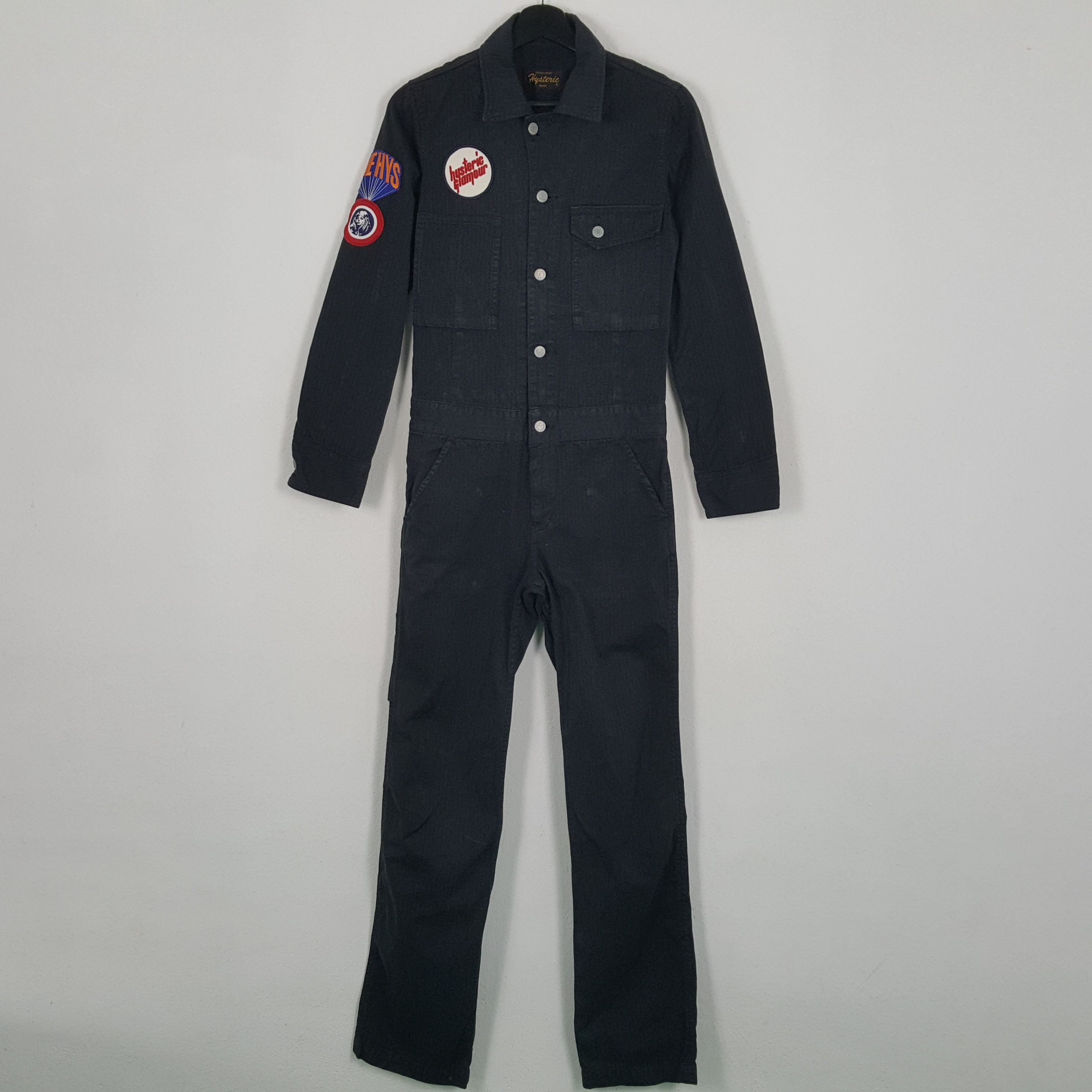 Hysteric Glamour HYTSERIC GLAMOUR Japanese Brand Fashion Coverall Jacket Size US XS / EU 42 / 0 - 4 Thumbnail