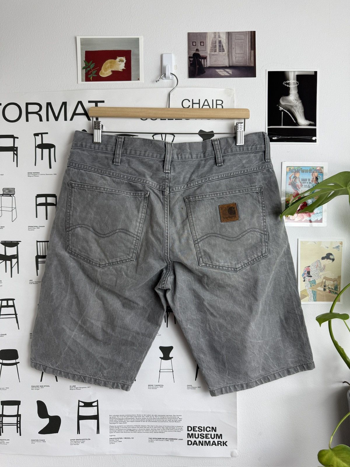 Carhartt × Vintage Carhartt western Bermuda baggy denim shorts jorts 32 skate Size US 32 / EU 48 - 1 Thumbnail