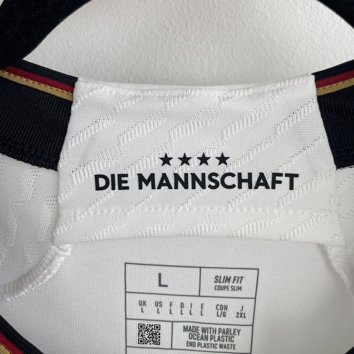 Adidas Germany Fullkrug Authentic Adidas HEAT.RDY Jersey 2022/2023 Size US L / EU 52-54 / 3 - 6 Thumbnail