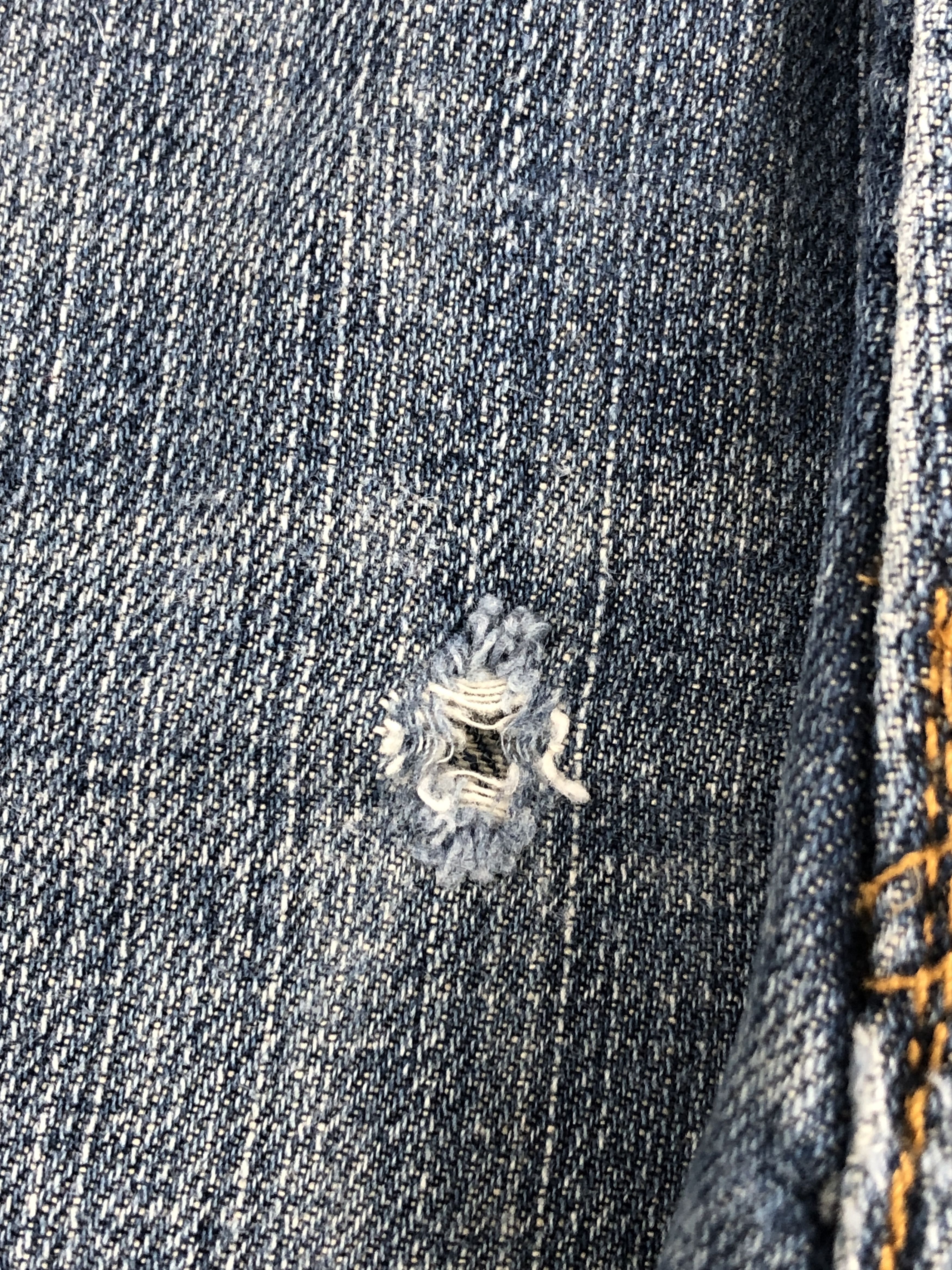 Levi's Vintage Levis 505 Faded Blue Jeans DP2434 Size US 35 - 12 Thumbnail