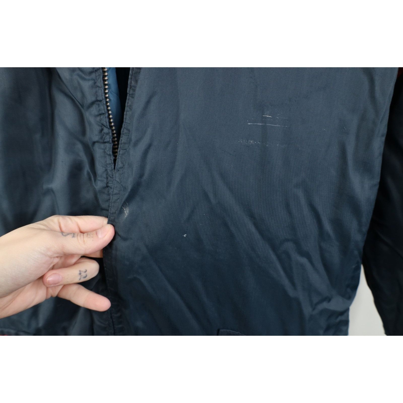 Vintage Vintage 70s Streetwear Thrashed Quilted Snowmobile Suit Size US M / EU 48-50 / 2 - 7 Thumbnail