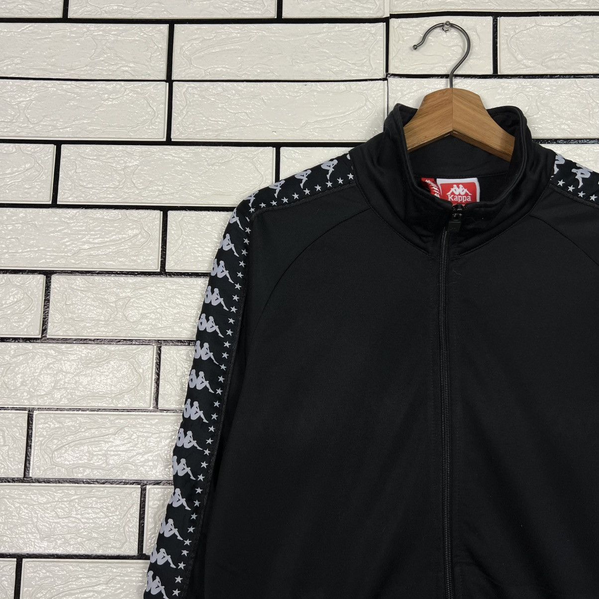 Kappa KAPPA Sidetape Logo Track Top Jacket #4103-C186 Size US M / EU 48-50 / 2 - 3 Thumbnail