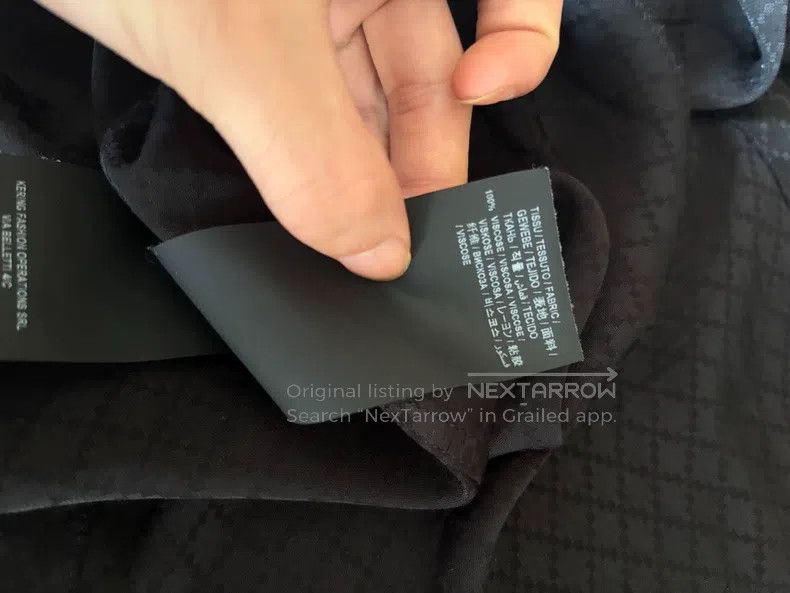 Saint Laurent Paris Saint Laurent Paris Poster Style Diamond Quilted Shirt Size XS / US 0-2 / IT 36-38 - 4 Thumbnail