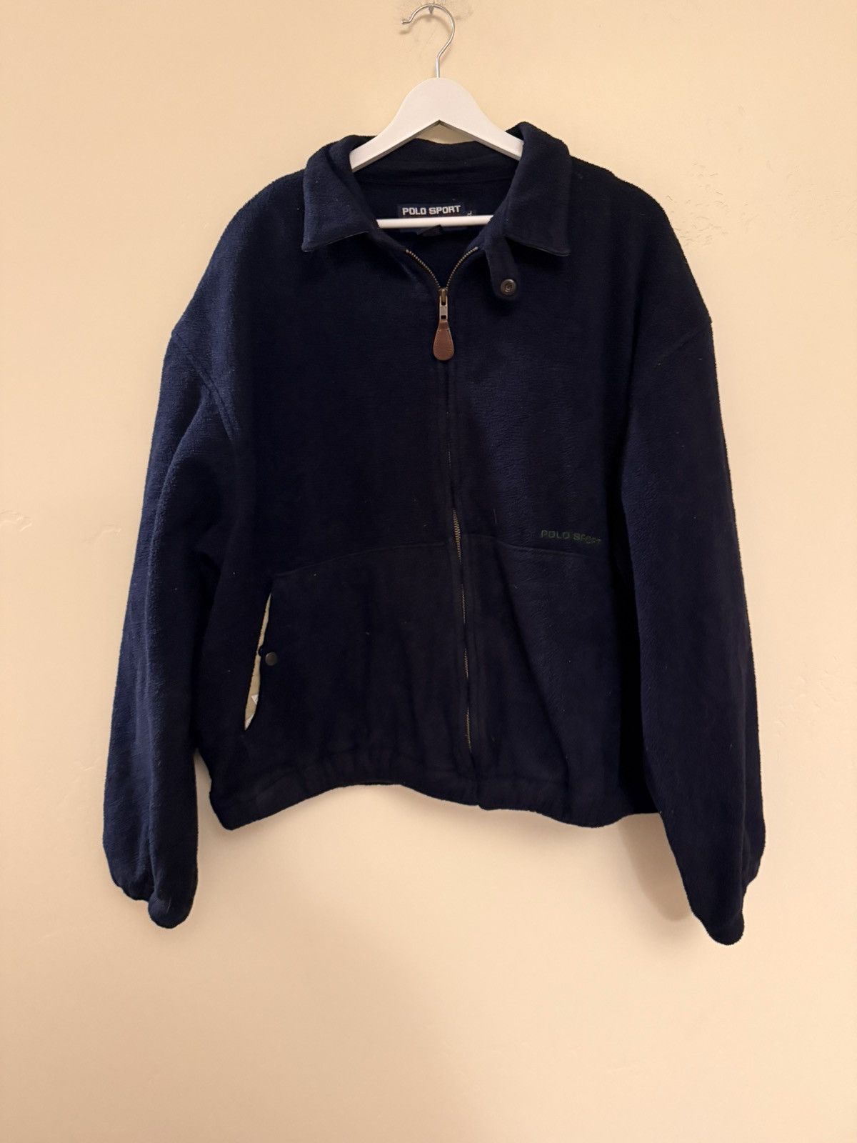 Polo Ralph Lauren Vintage Polo Sport Full Zip (Dark Blue) Size US XL / EU 56 / 4 - 1 Thumbnail