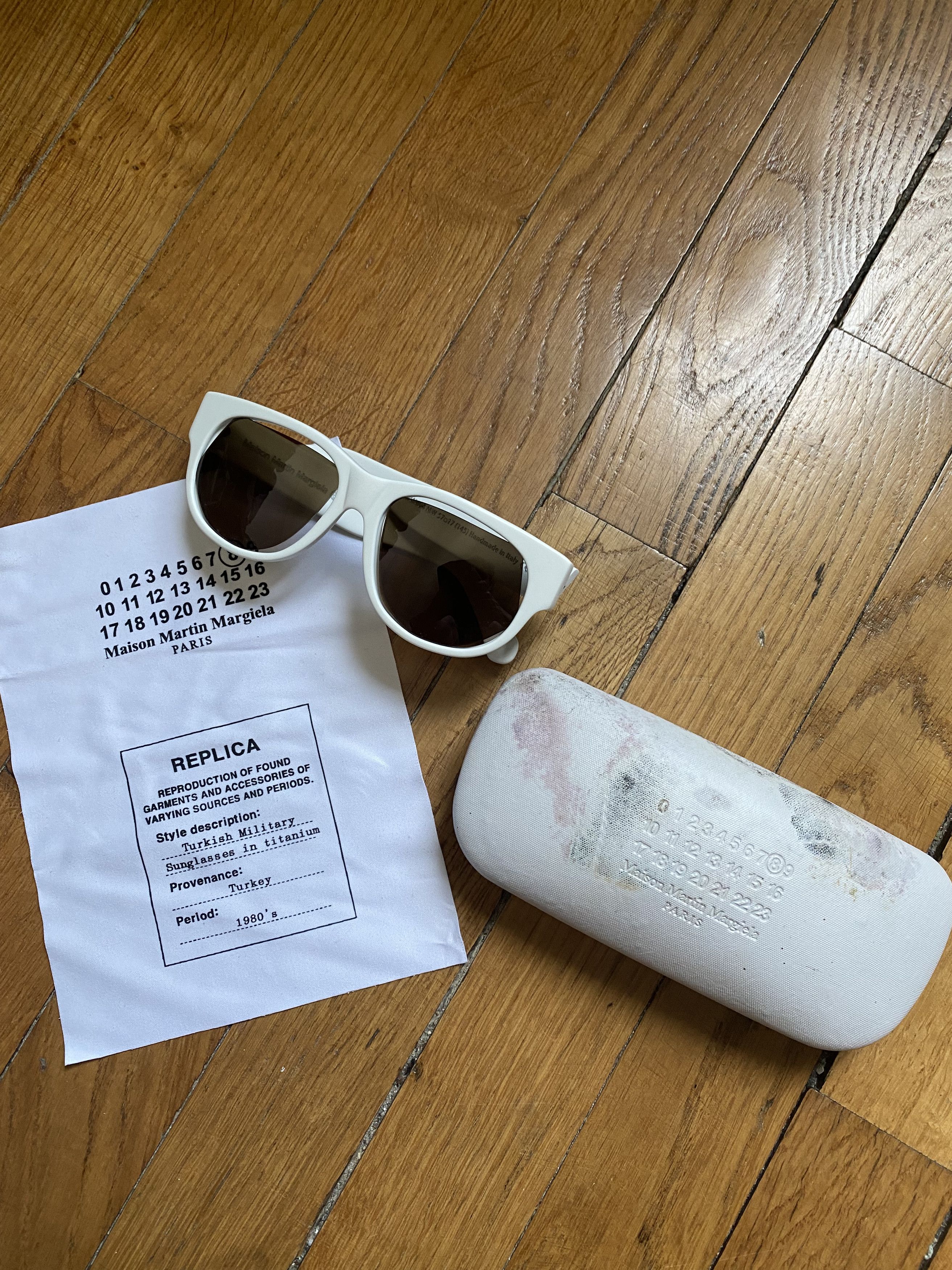 Maison Margiela MAISON MARTIN MARGIELA SUNGLASSES REPLICA Size ONE SIZE - 2 Thumbnail