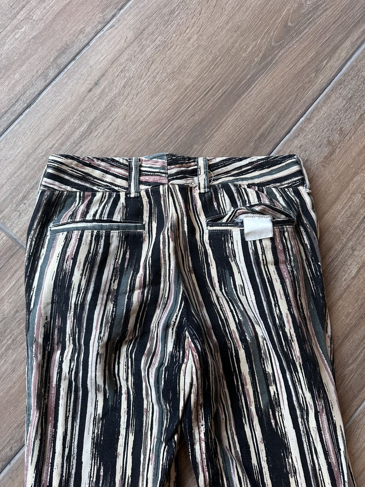 Tornado Mart 2000s Tornado Mart Multicolor Flare Jeans Size 27" / US 4 / IT 40 - 9 Thumbnail