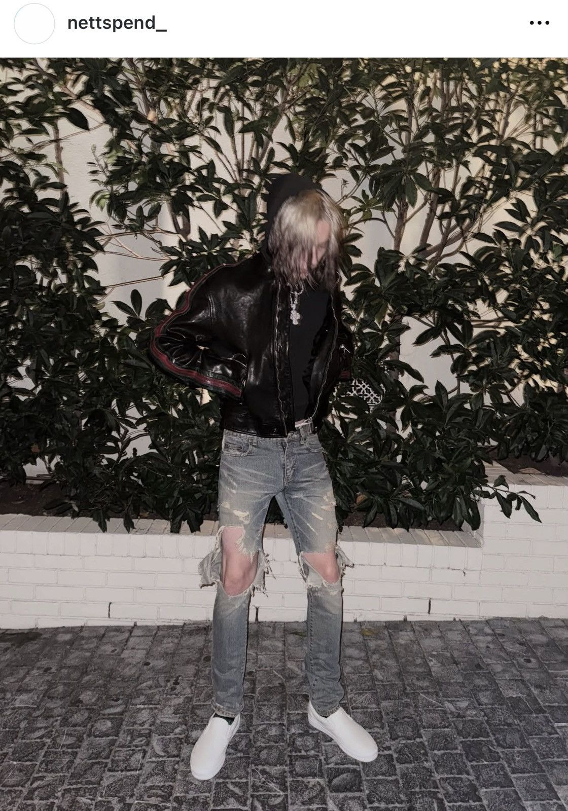 パンツ YSL zebra print ss14 hedi slimane jeans Saint Laurent Paris SLP - Hedi Slimane - S/S 14 - D02 Zebra-Print