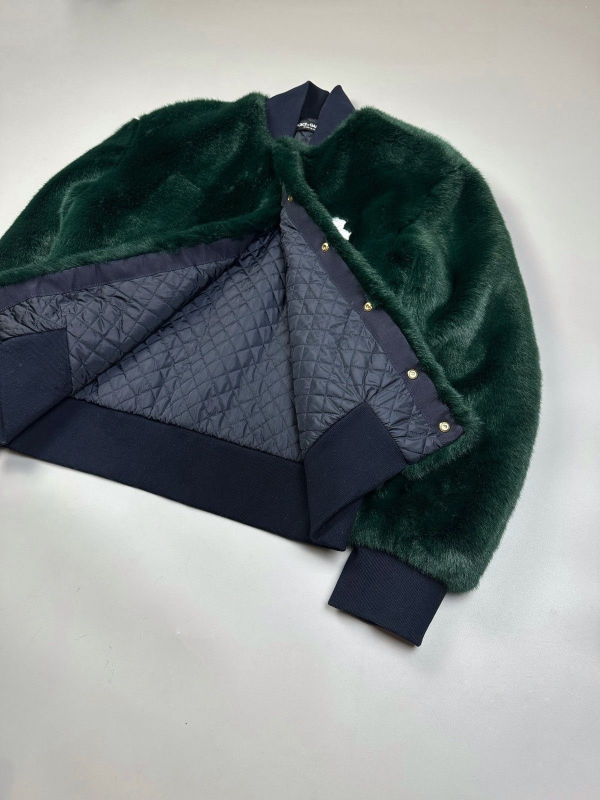 Dolce & Gabbana Dolce Gabbana Faux Bomber DG Logo Patch Size US L / EU 52-54 / 3 - 5 Thumbnail