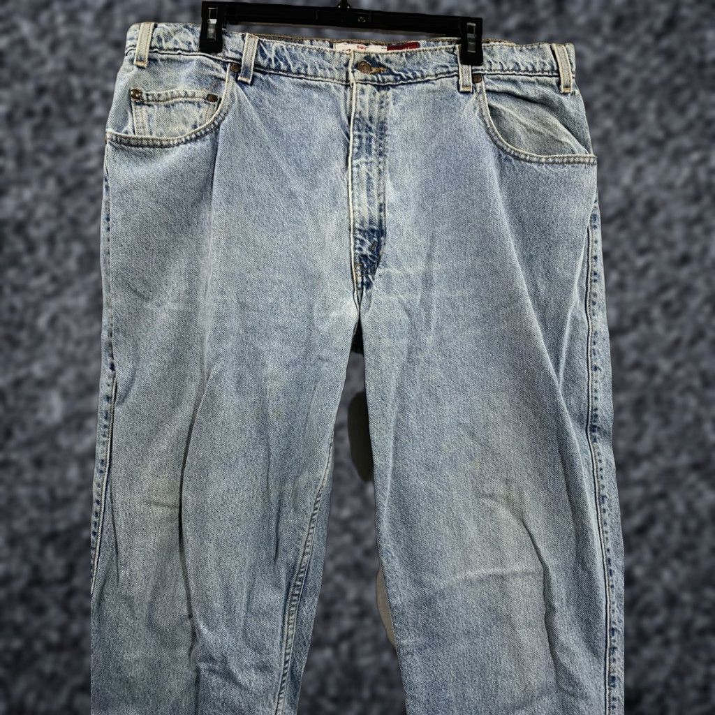 Levi's VINTAGE Levi's Jeans 545 Mens Regular Straight 38x31 Blue Denim USA 545/Levi's 545 Mens Loose Fit Jeans Blue Denim 38x31 Medium Wash Size US 38 / EU 54 - 1 Thumbnail